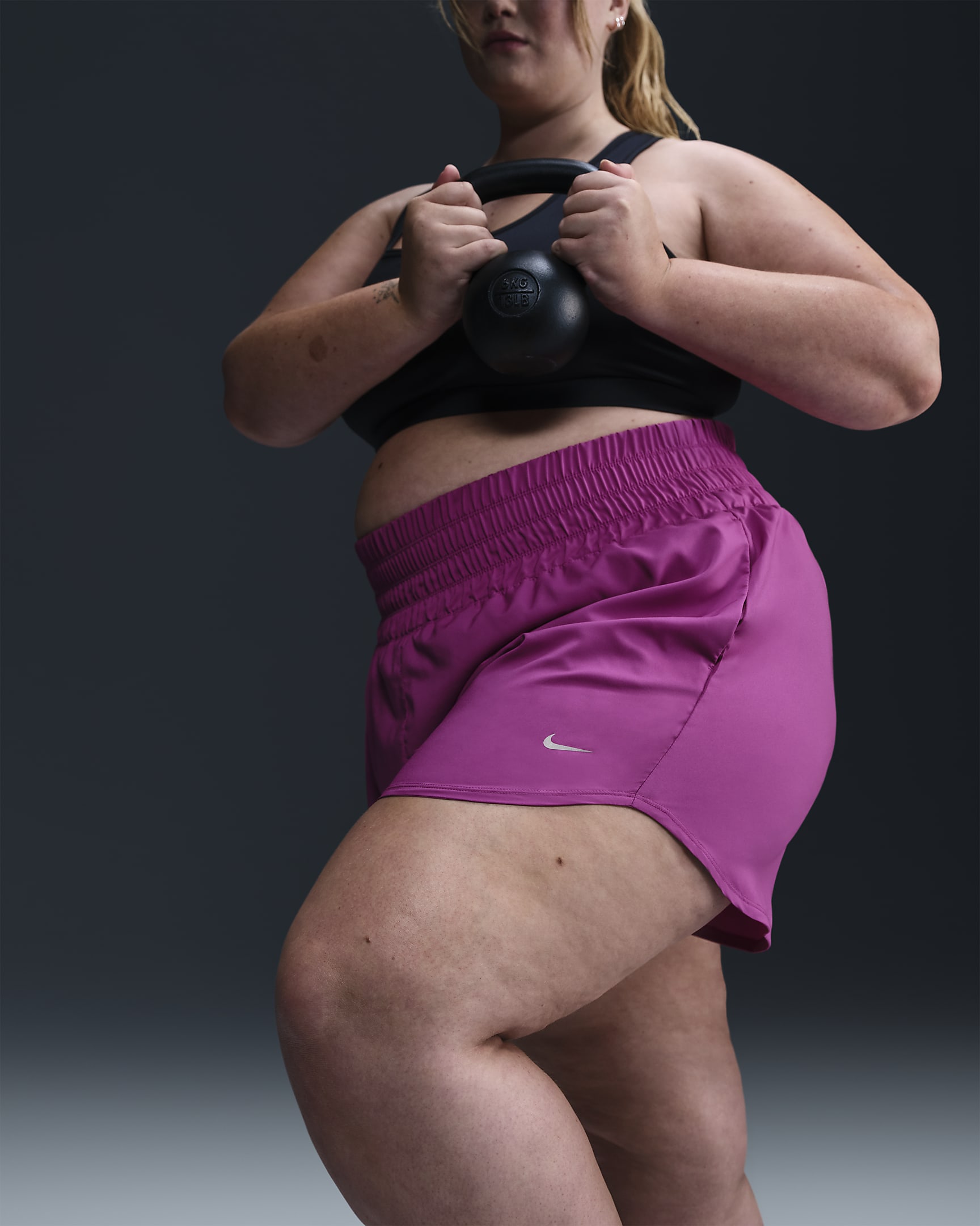 dri fit plus size shorts