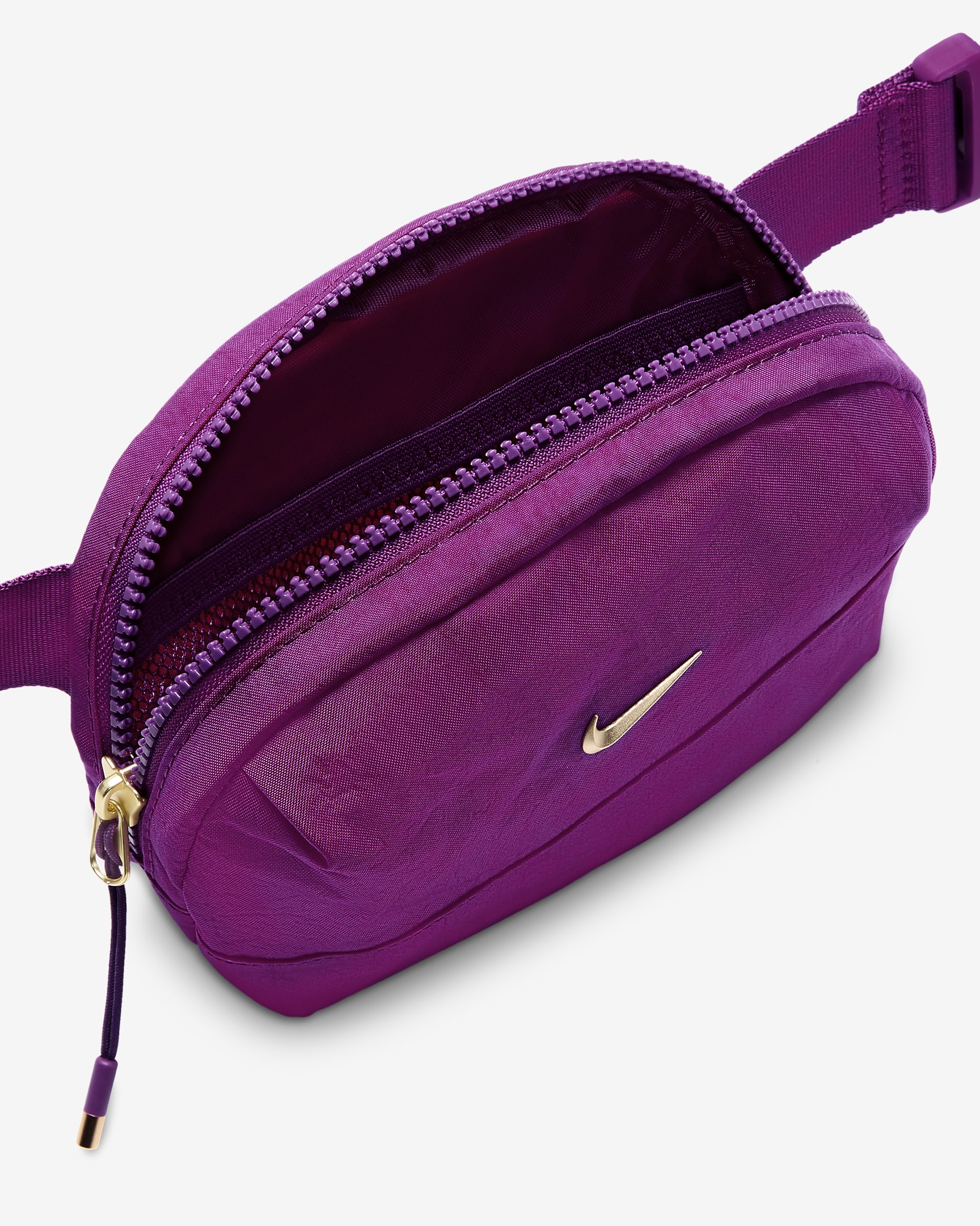 Bolsa bandolera (2 L) Nike Aura - Violeta viotech/Violeta viotech/Estrella oro liso