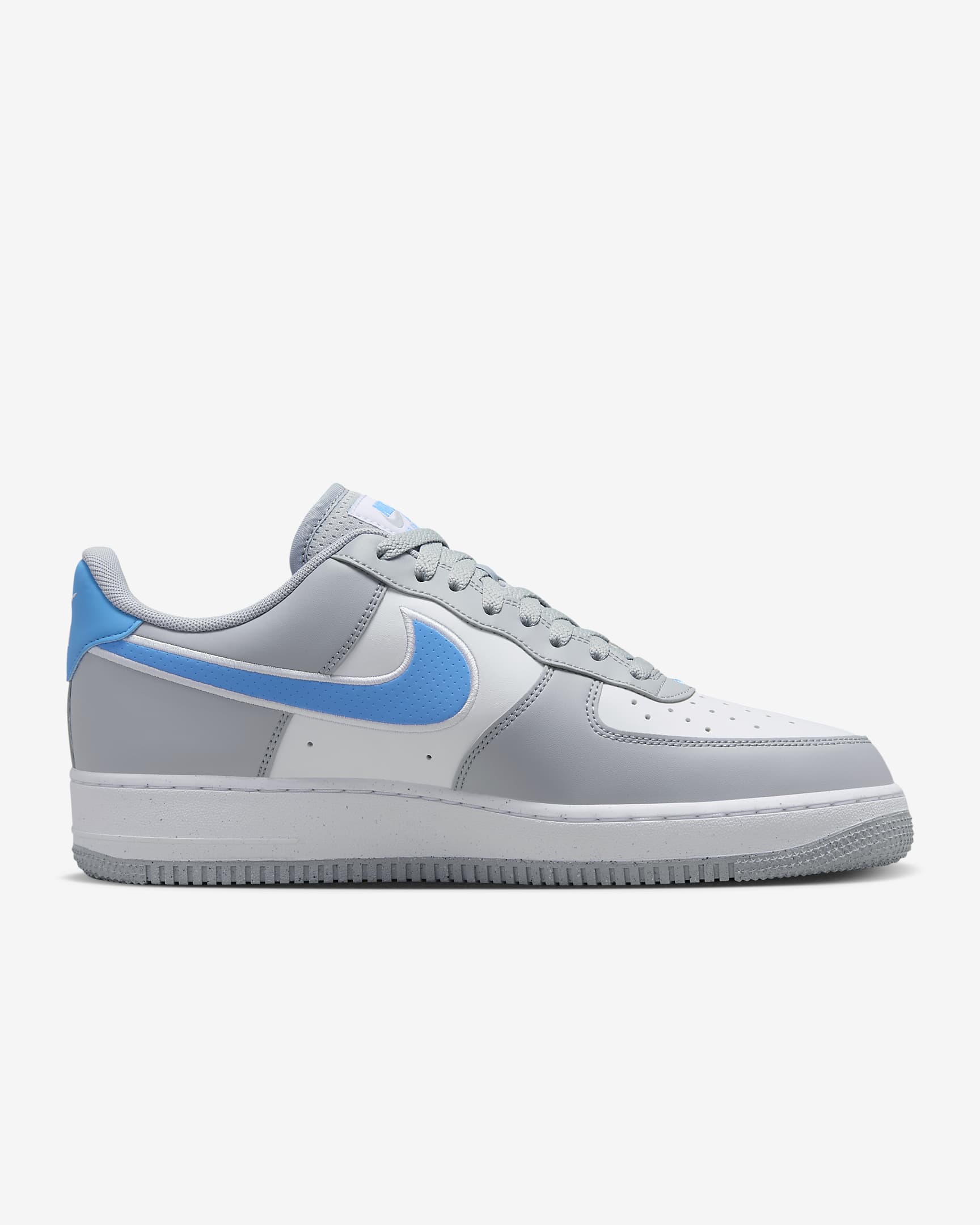 Nike Air Force 1 '07 Next Nature Men's Shoes - Wolf Grey/White/University Blue