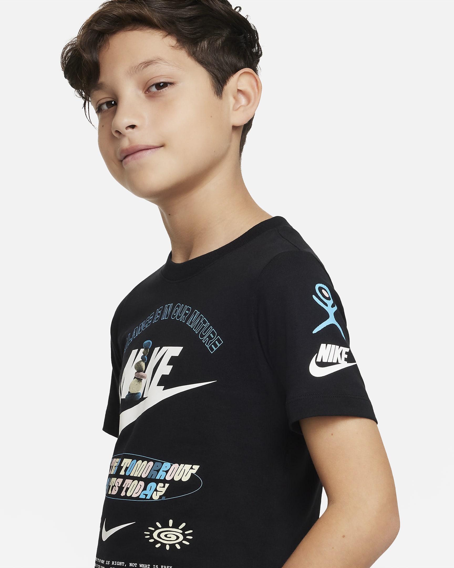 Nike Sportswear Big Kids' TShirt.