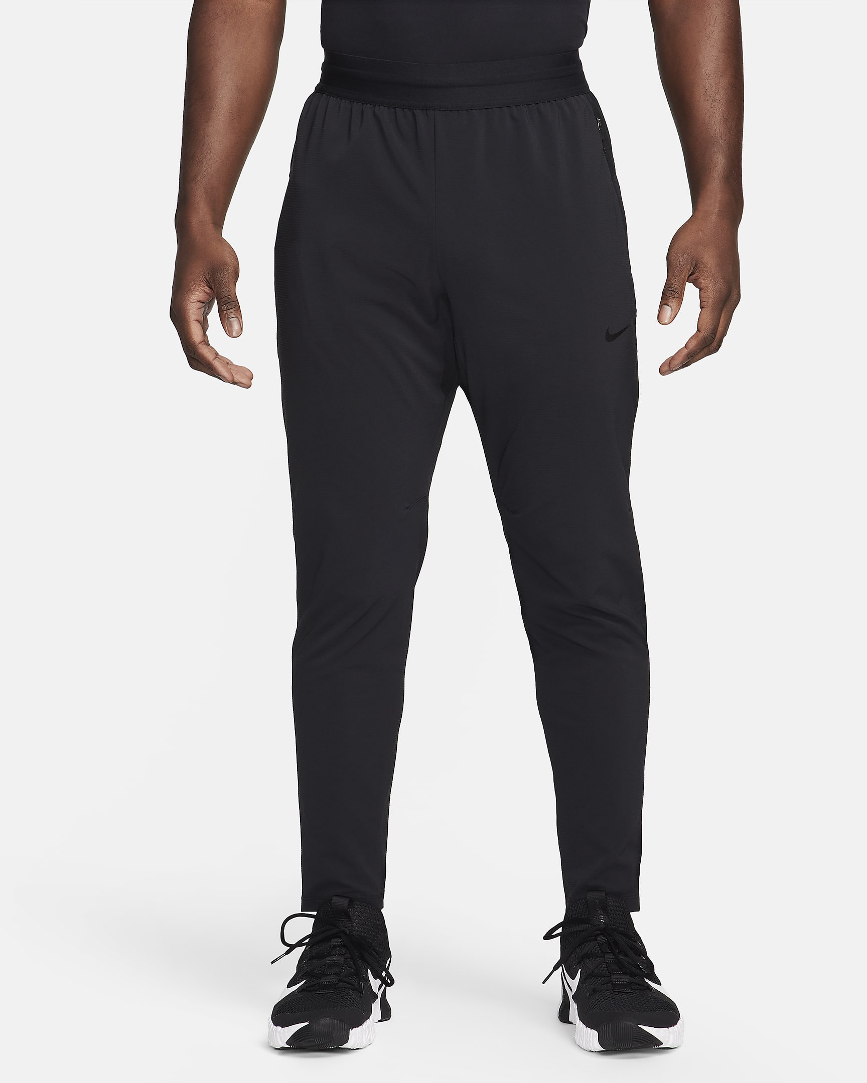 Nike Flex Rep Men's Dri-FIT Fitness Trousers - Black/Black/Black