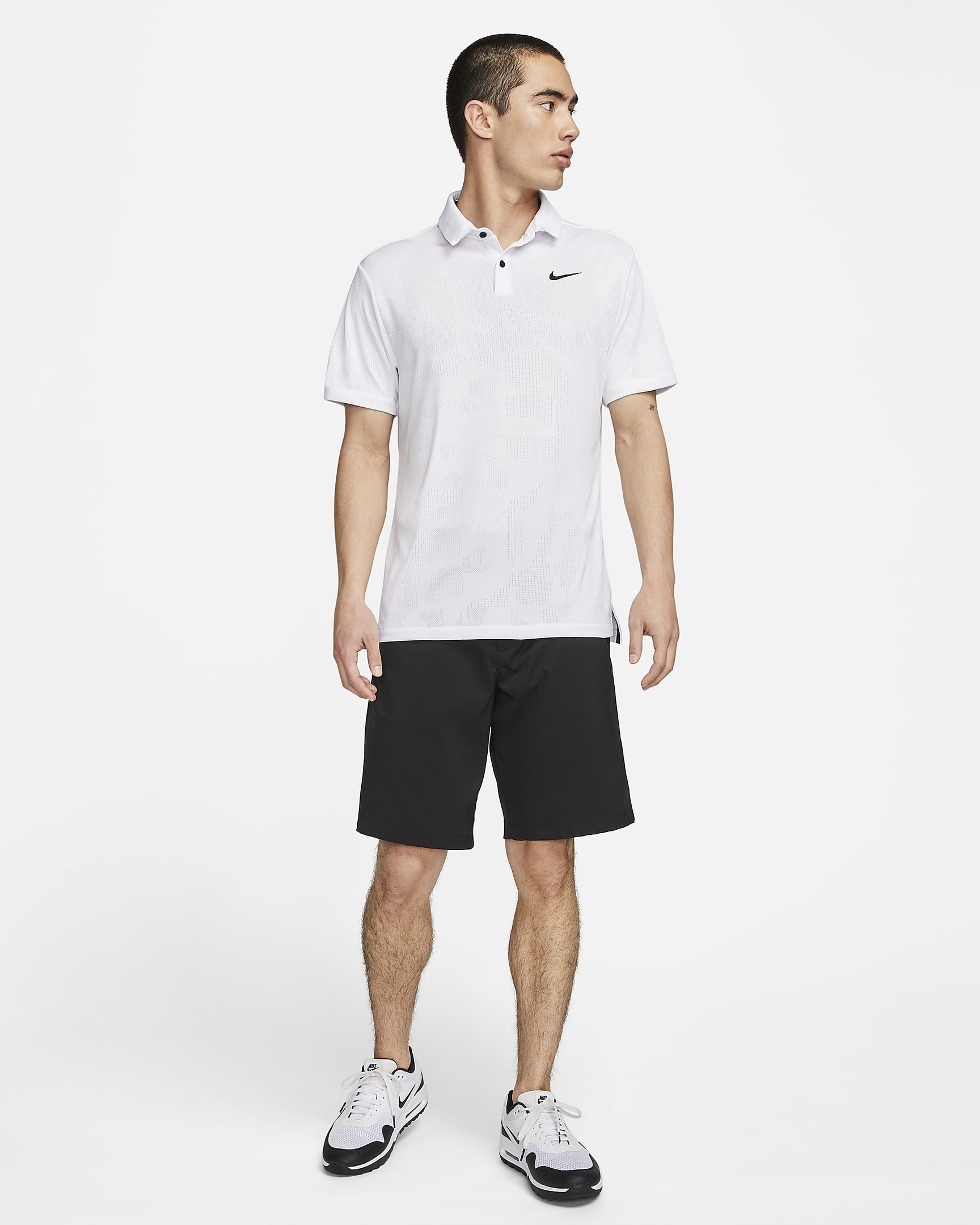 Nike Dri-FIT Tour Men's Jacquard Golf Polo. Nike IN