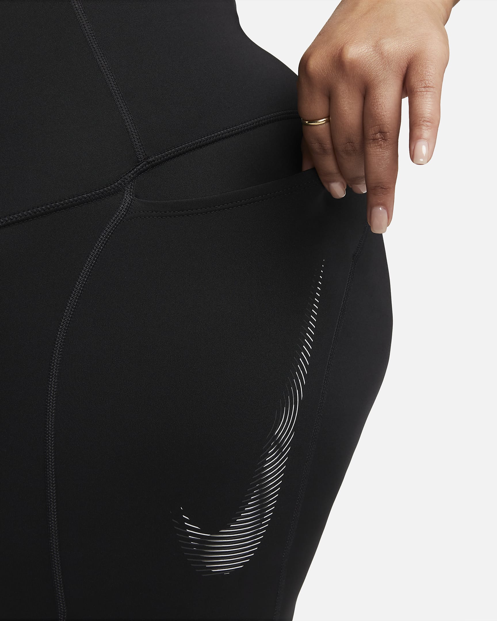 Nike Fast Women's Mid-Rise 7/8 Leggings (Plus Size). Nike CA