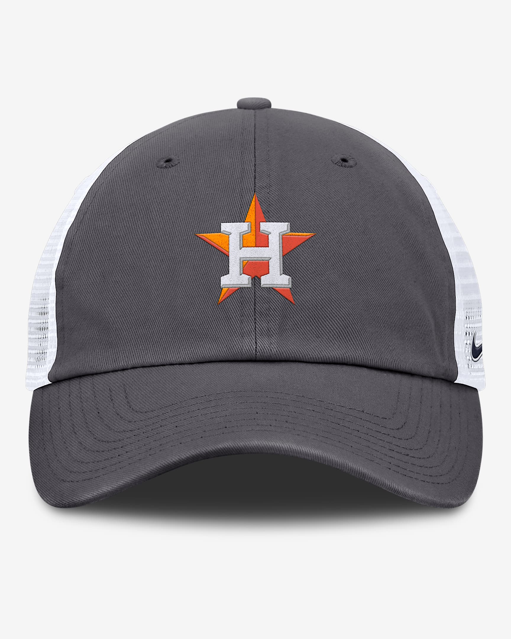Houston Astros Club Men's Nike MLB Trucker Adjustable Hat.