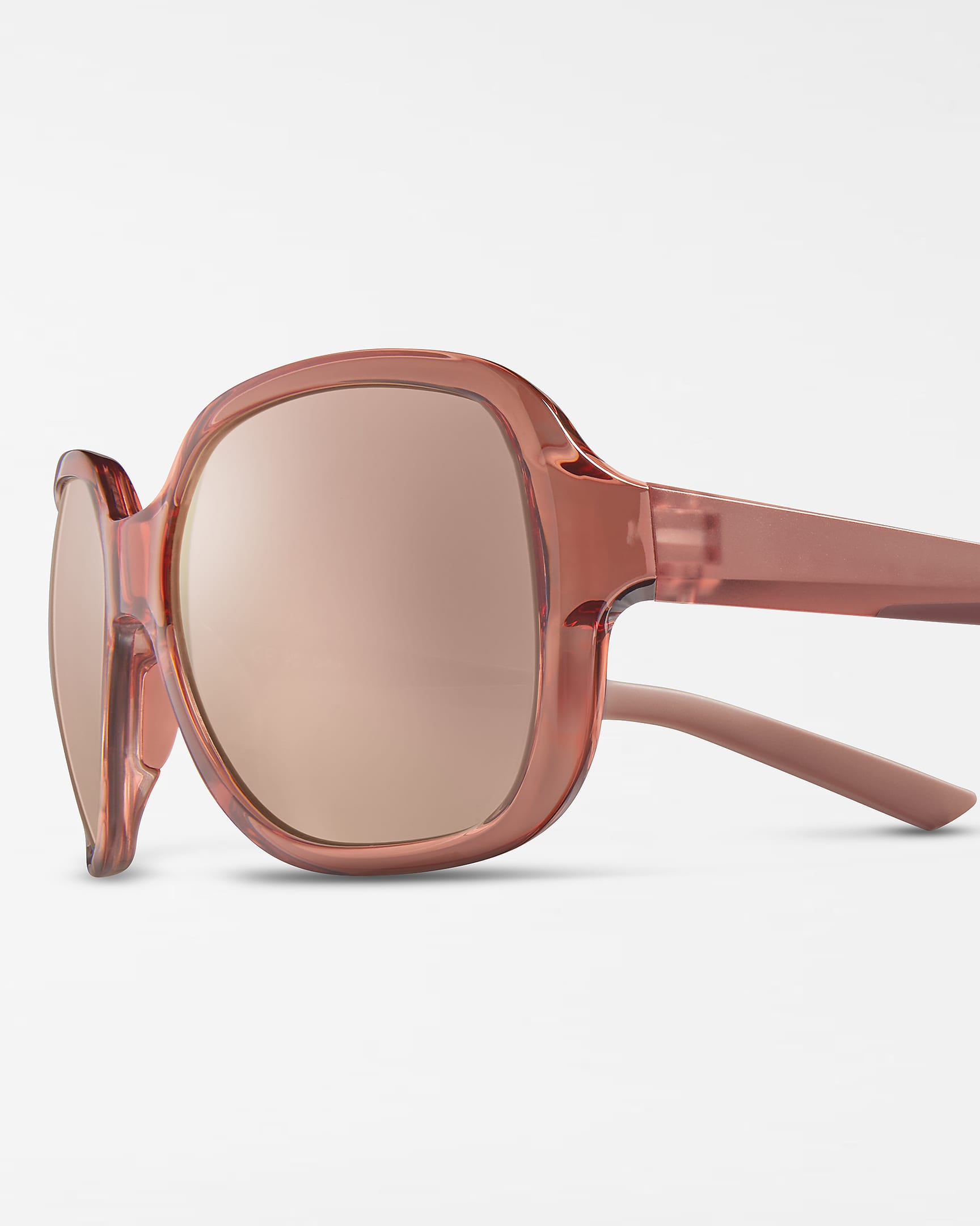 Nike Audacious Mirrored Sunglasses - Fossil Rose/Rose Gold