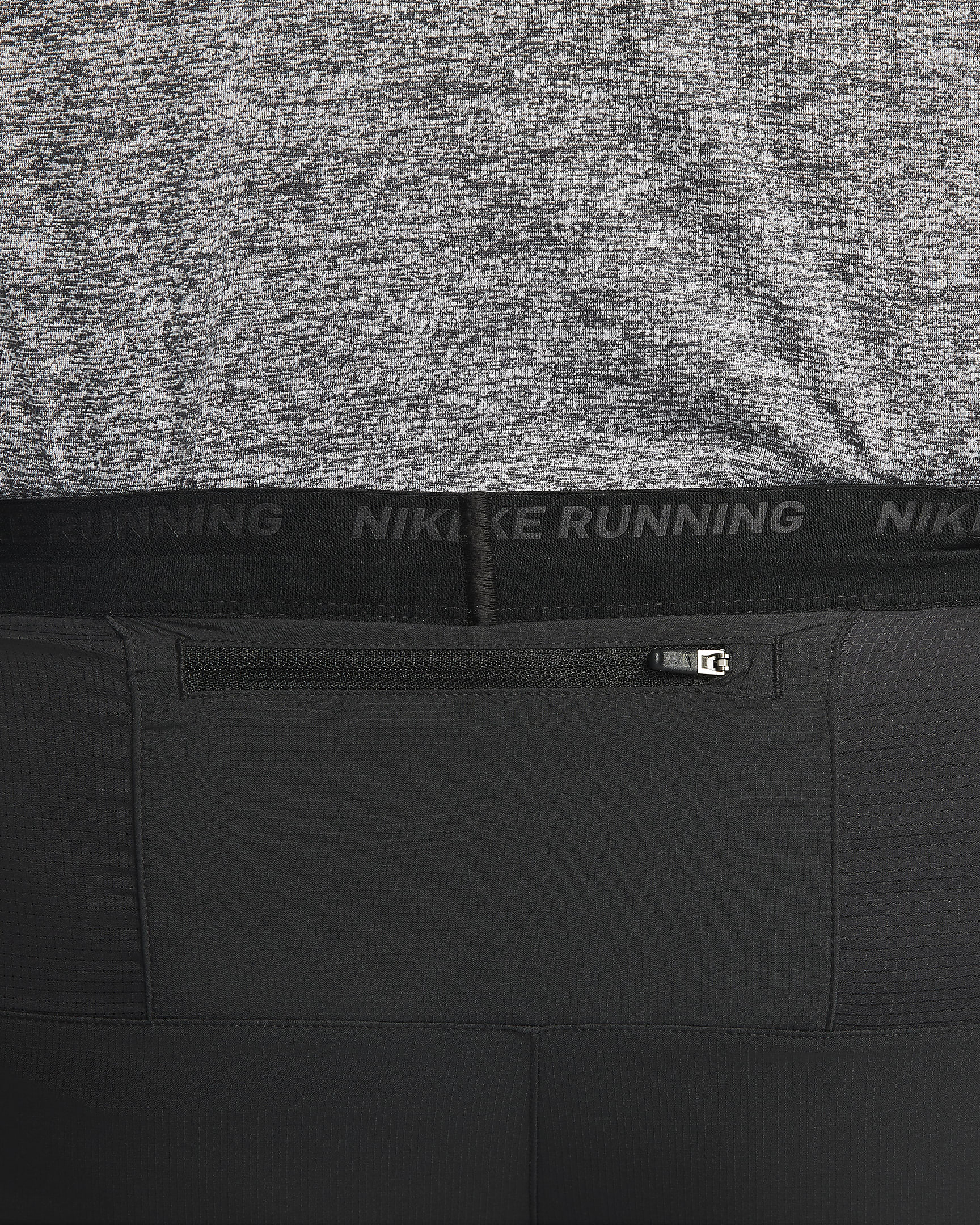 Shorts da running 2 in 1 18 cm Dri-FIT Nike Stride – Uomo - Nero/Nero/Nero