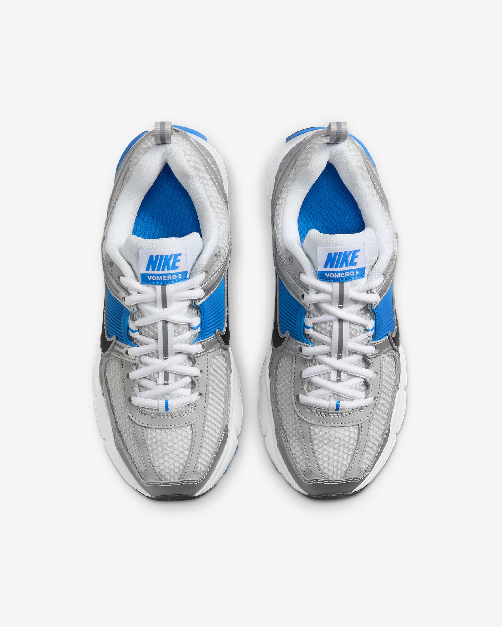 Nike Vomero 5 cipő nagyobb gyerekeknek - Fehér/Pure Platinum/Photo Blue/Fekete