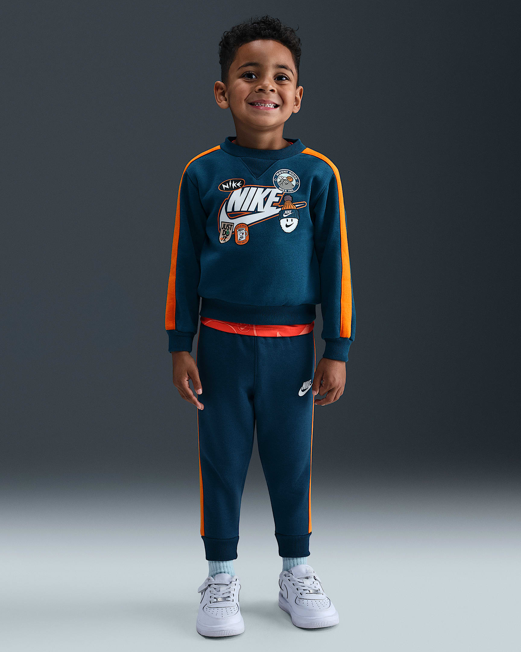 Nike Toddler 2-Piece Fleece Pants Set - Blue Force