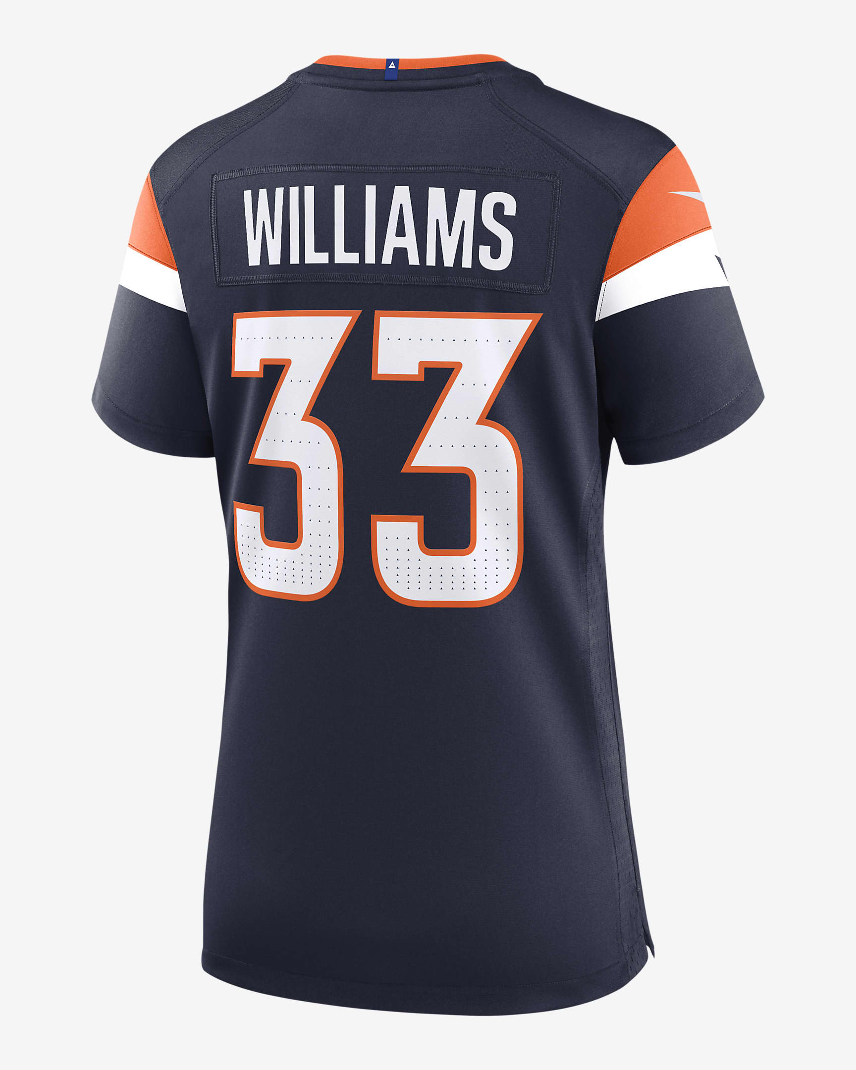 Javonte Williams Denver Broncos Women's Nike NFL Game Football Jersey - Navy