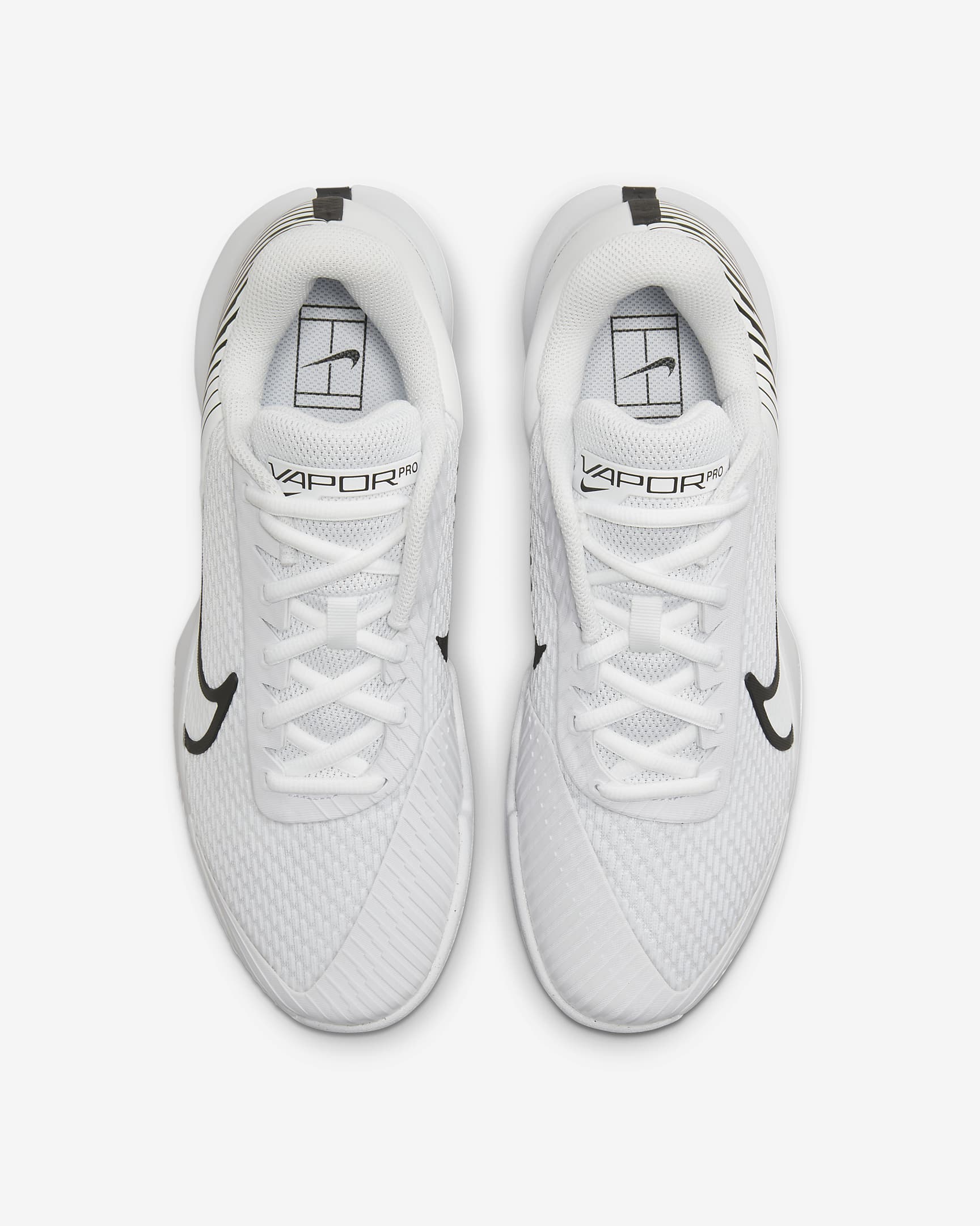 NikeCourt Air Zoom Vapor Pro 2 Men's Hard Court Tennis Shoes - White/White