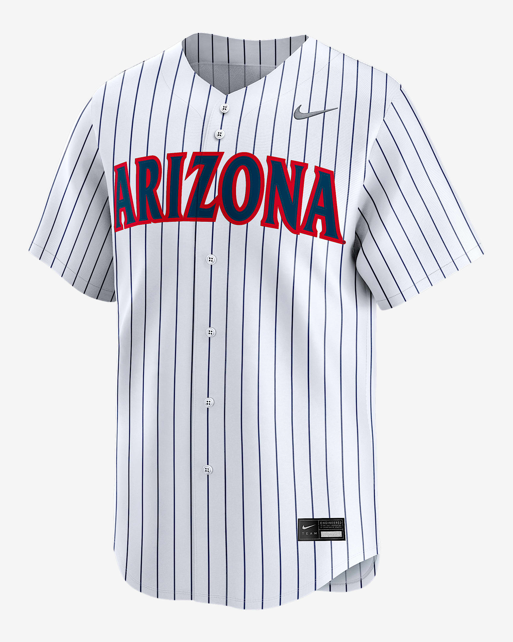 Arizona Men's Nike College Limited Baseball Jersey - White