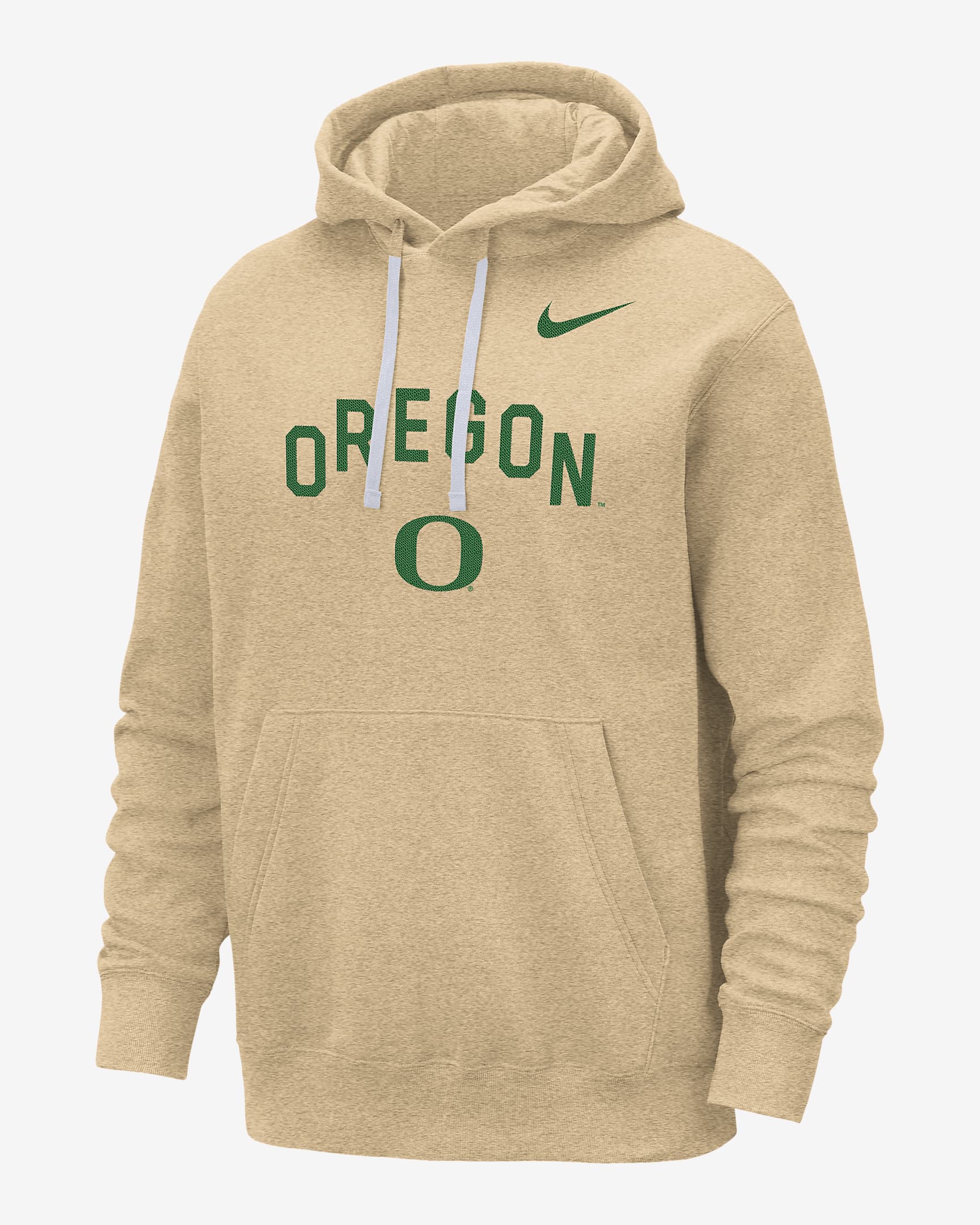 Oregon Club Fleece Men's Nike College Pullover Hoodie. Nike.com