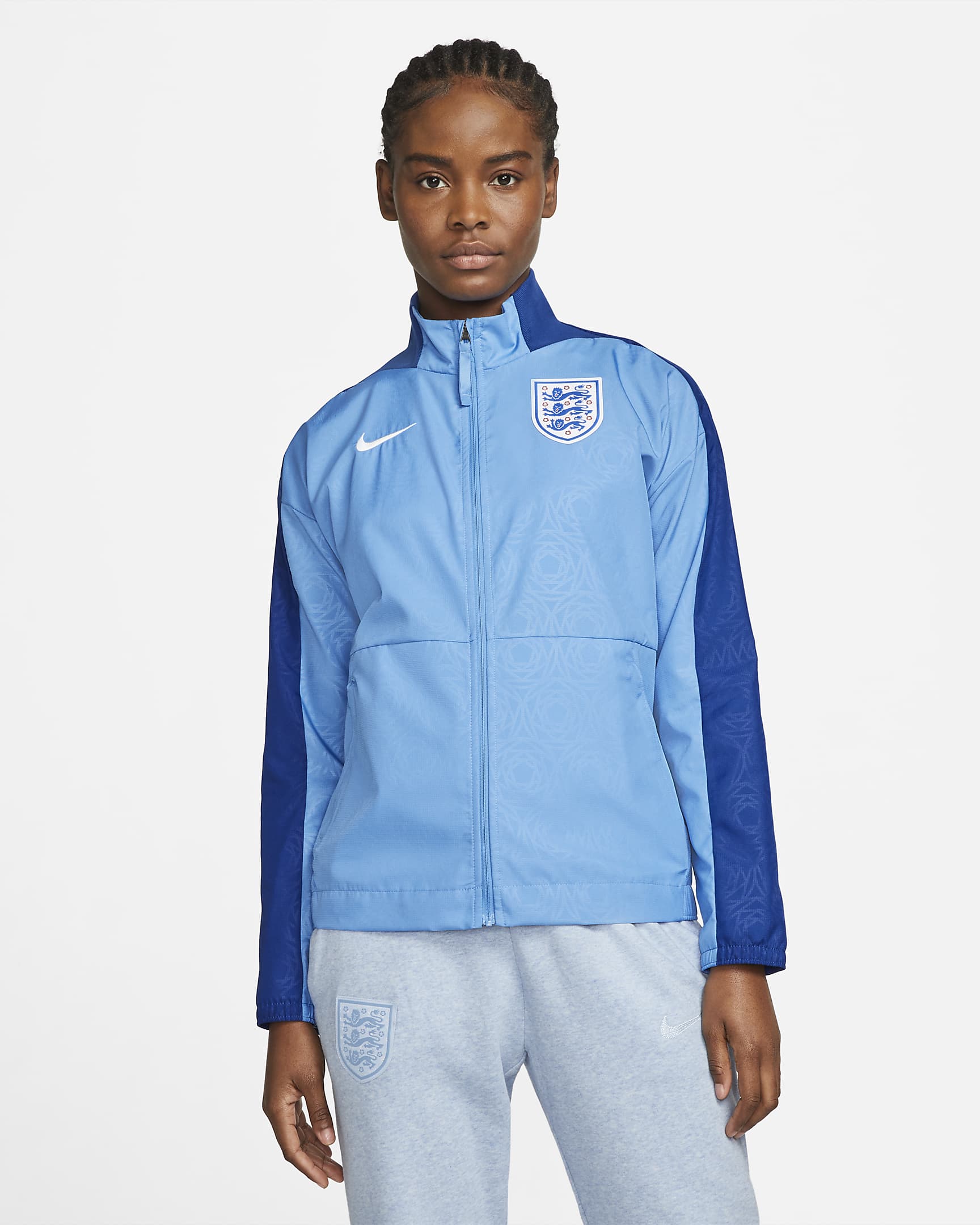 England Women's Nike Dri-FIT Anthem Football Jacket. Nike AU