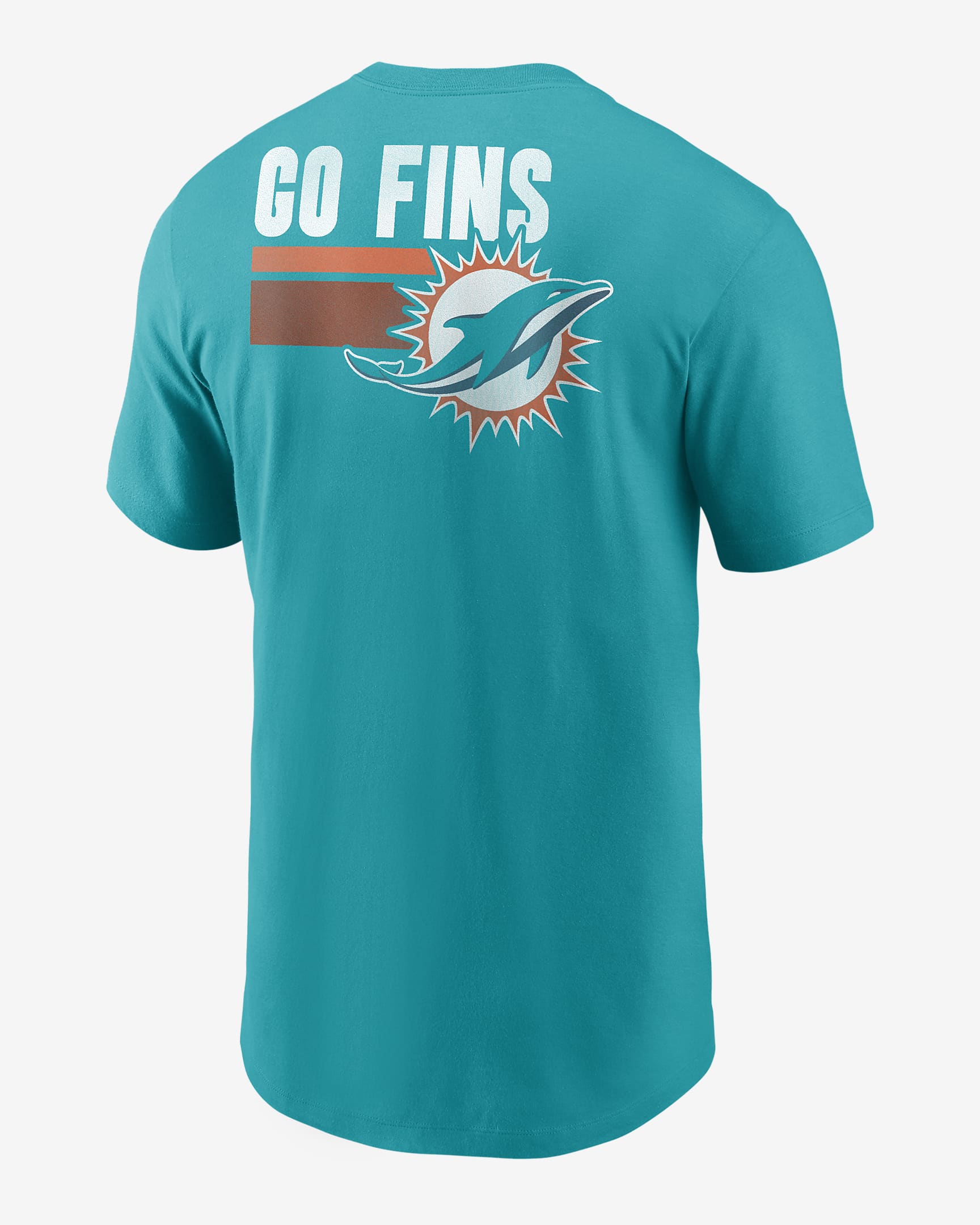 Miami Dolphins Blitz Team Essential Men's Nike NFL T-Shirt. Nike.com