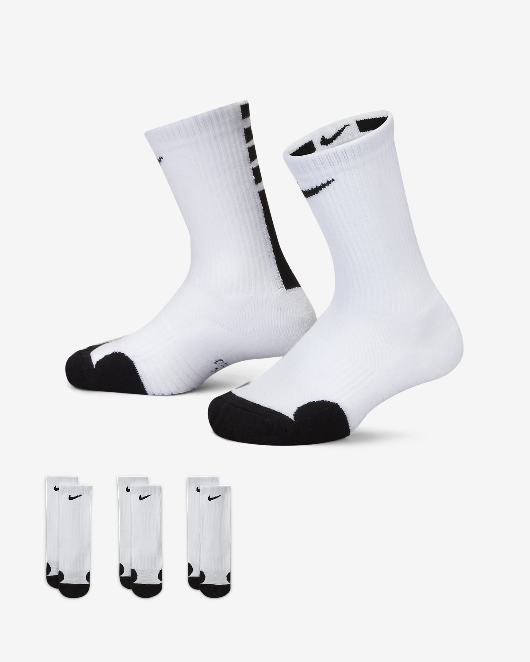 Nike Dri-FIT Elite Little Kids' Crew Socks. Nike.com