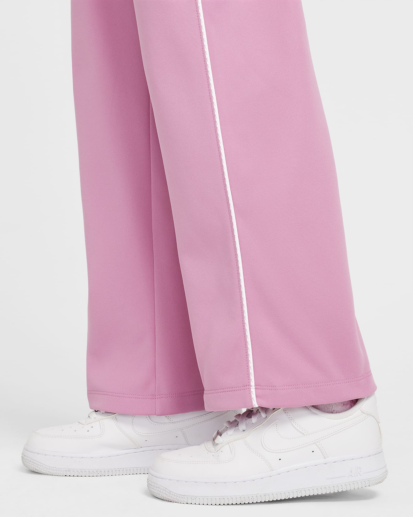 Nike Sportswear Older Kids' (Girls') Tracksuit - Magic Flamingo/Magic Flamingo/White/White