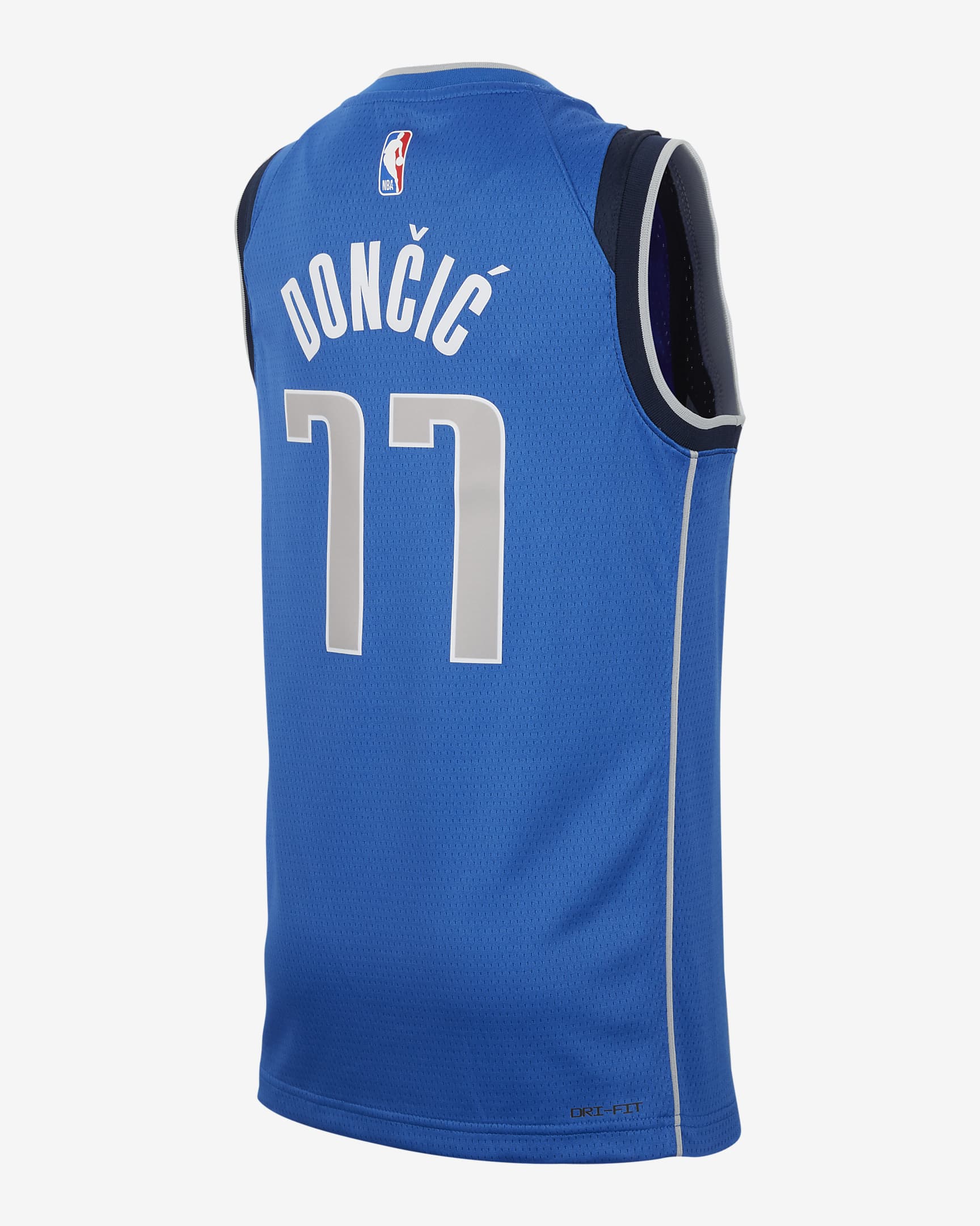 Luka Dončić Mavericks Icon Edition Big Kids' Nike NBA Swingman Jersey ...