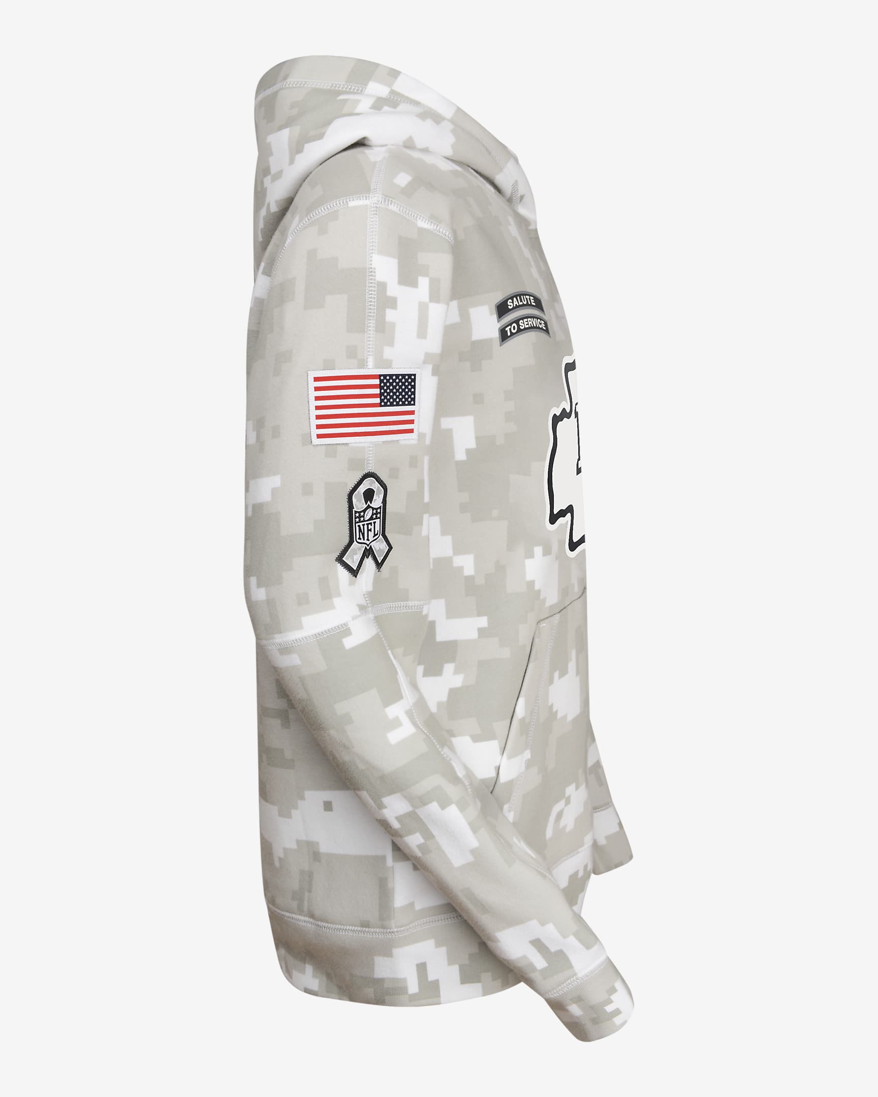 Kansas City Chiefs Salute to Service Primary Edge Club Big Kids' Nike