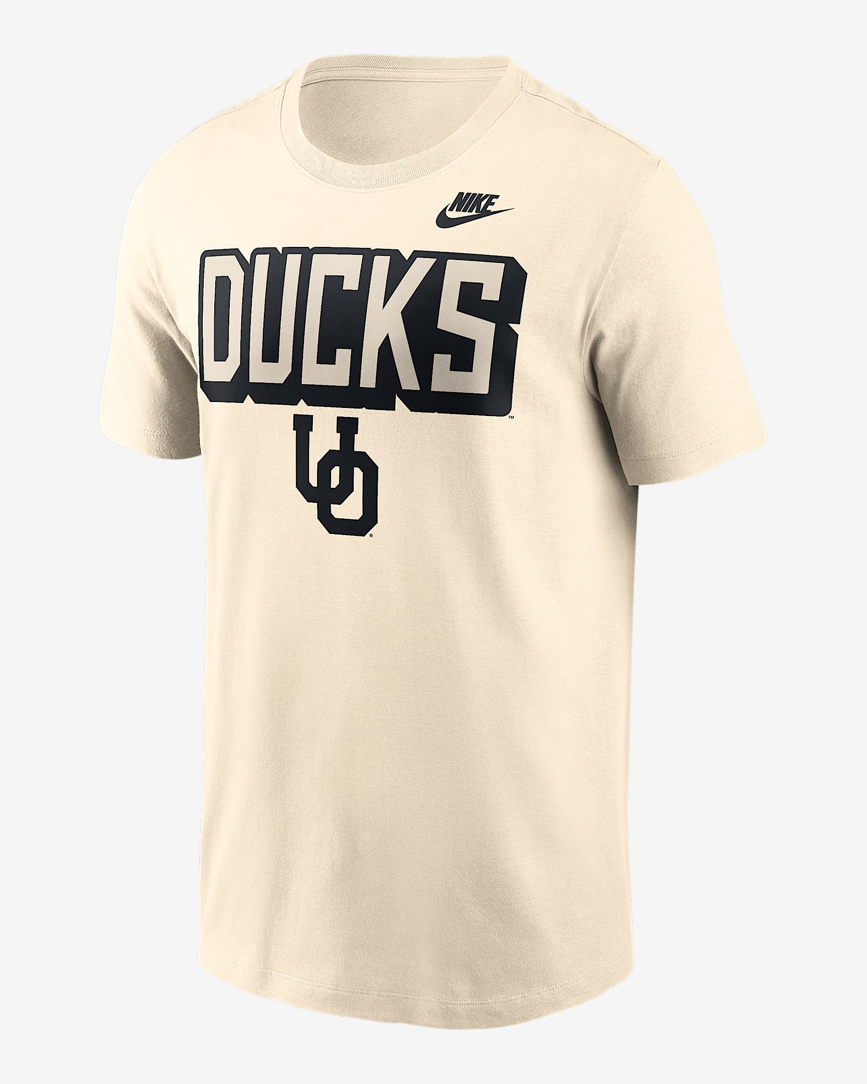Oregon Team Bold Men's Nike College T-Shirt - Natural