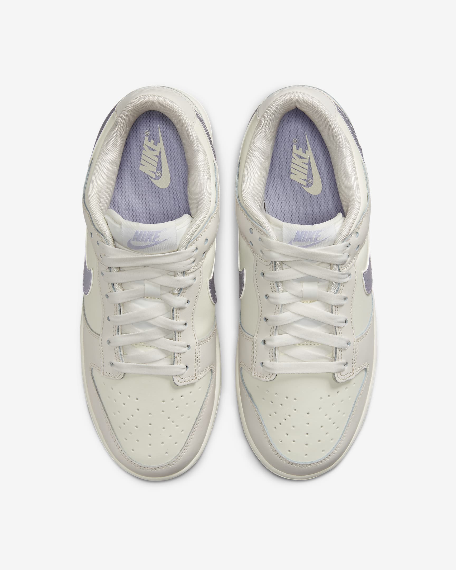 Nike Dunk Low Women's Shoes - Sail/Phantom/Oxygen Purple