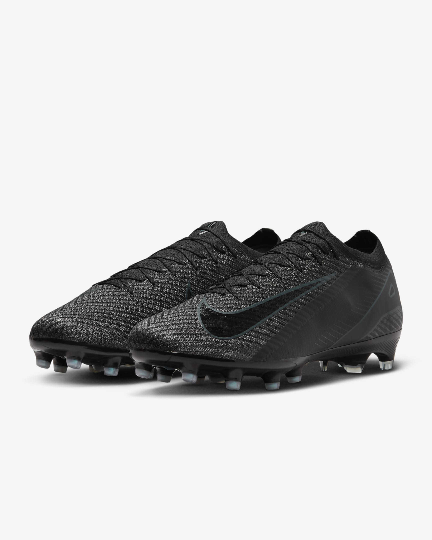 Chaussure de foot basse à crampons AG-Pro Nike Mercurial Vapor 16 Elite - Noir/Deep Jungle/Noir