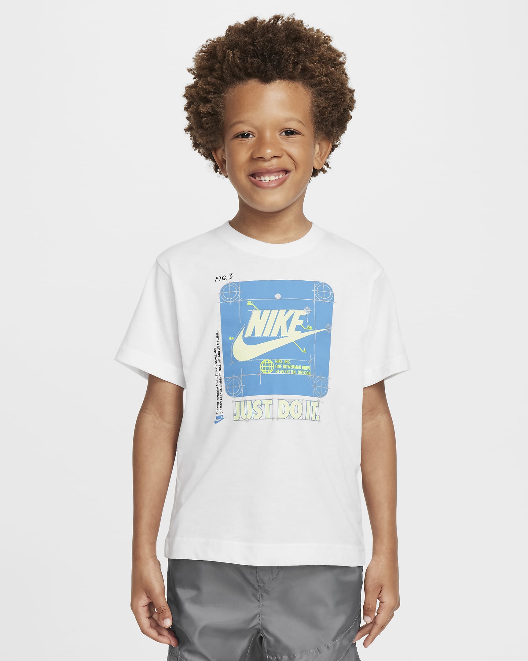 Nike Future Utility T-Shirt (jüngere Kinder) - Weiß