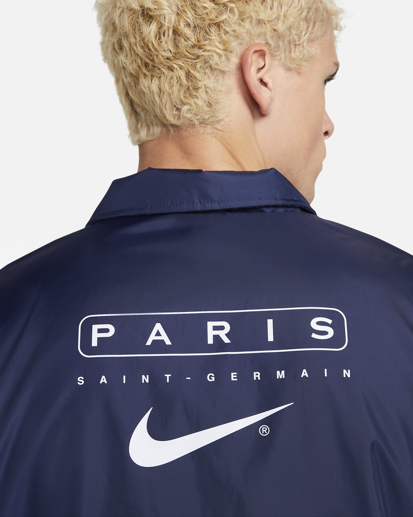 Chamarra de tejido Woven para hombre Paris Saint-Germain JDI. Nike.com