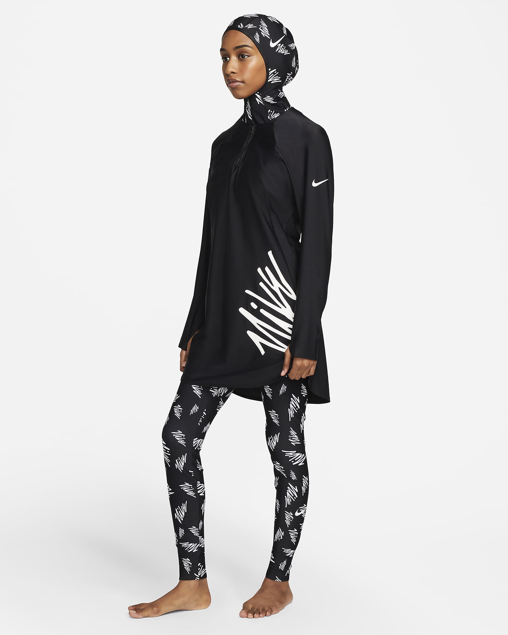 Nike Victory Logo Women's Full-Coverage Swim Tunic. Nike UK