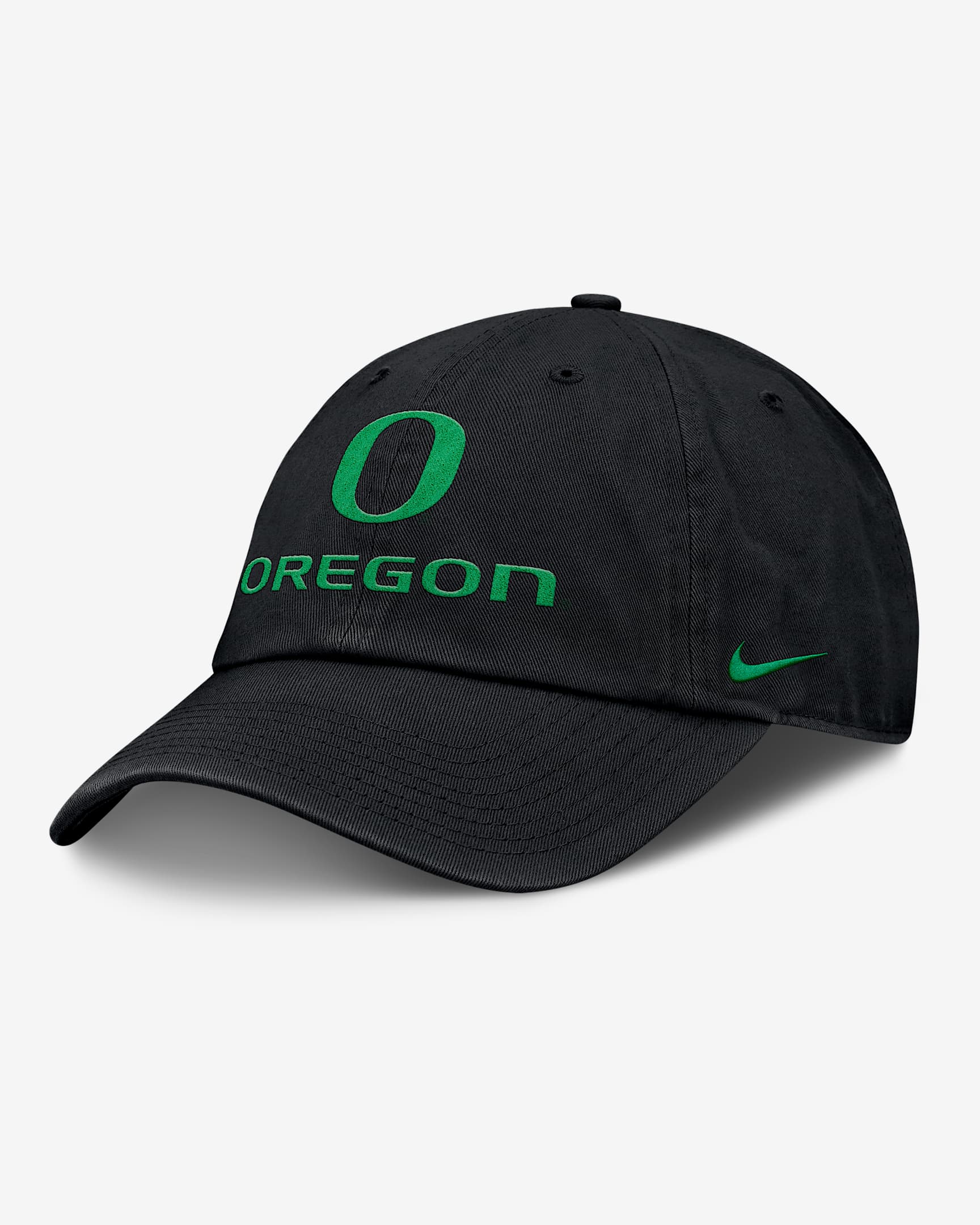 Oregon Sideline Club Gameday Men's Nike College Adjustable Hat - Black