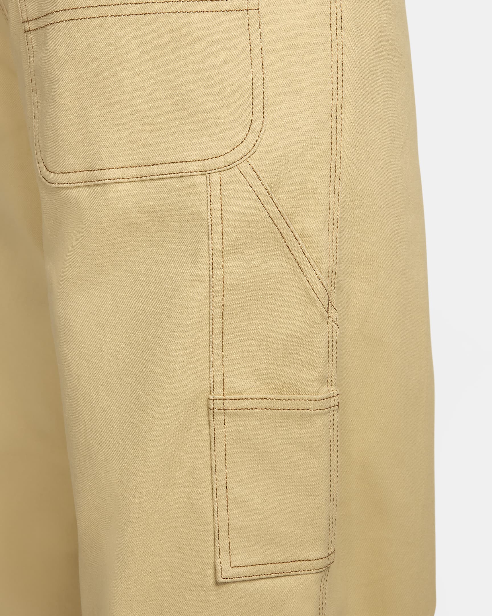 Nike Life Men's Carpenter Trousers - Sesame/Sesame