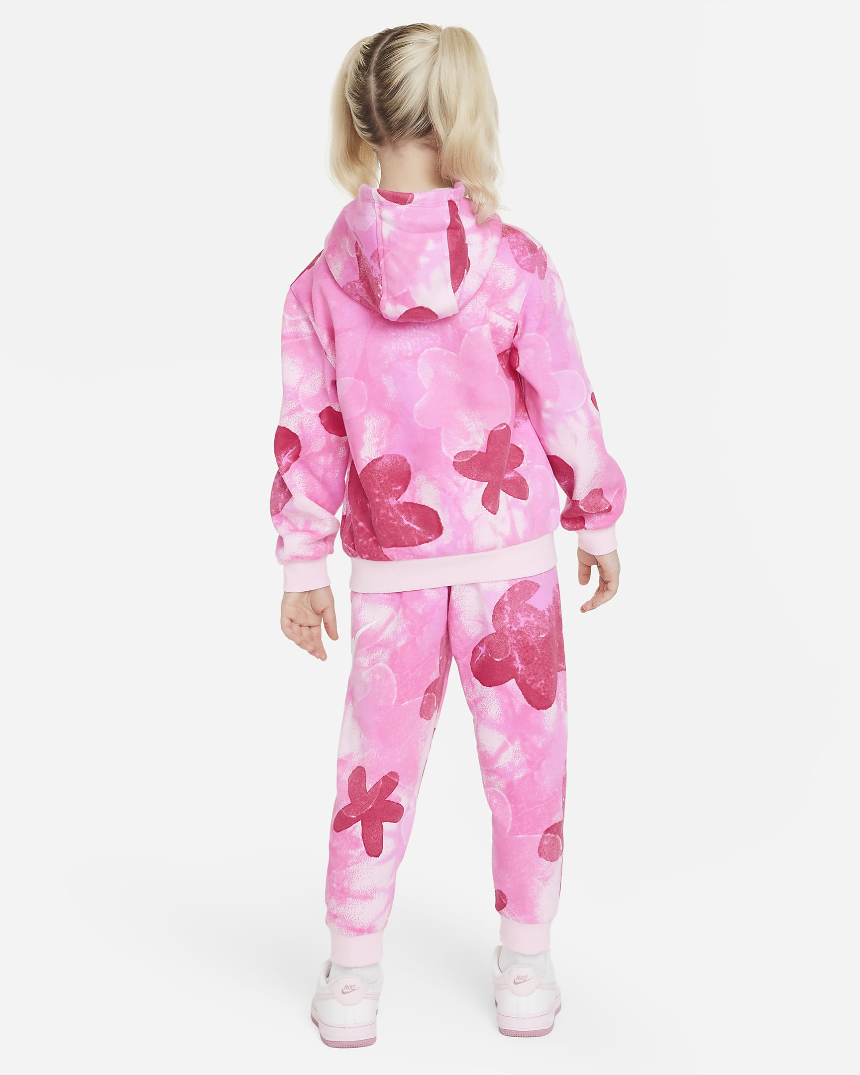 Nike SciDye Club Fleece Set Younger Kids' 2Piece Hoodie Set. Nike LU