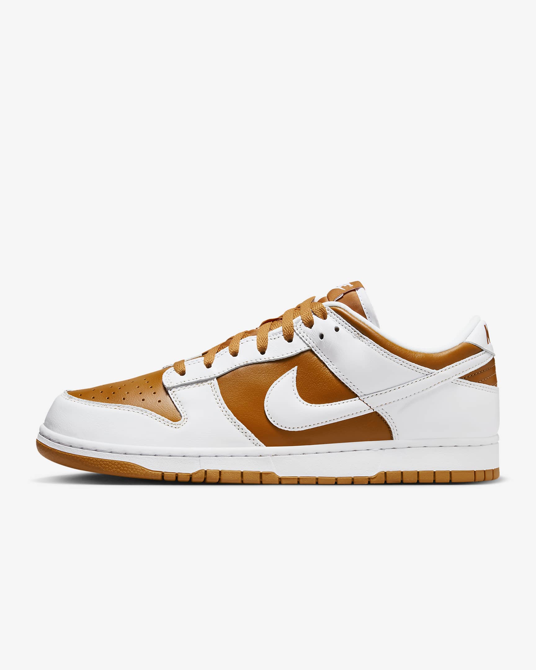 Nike Dunk Low Men's Shoes - Dark Curry/White