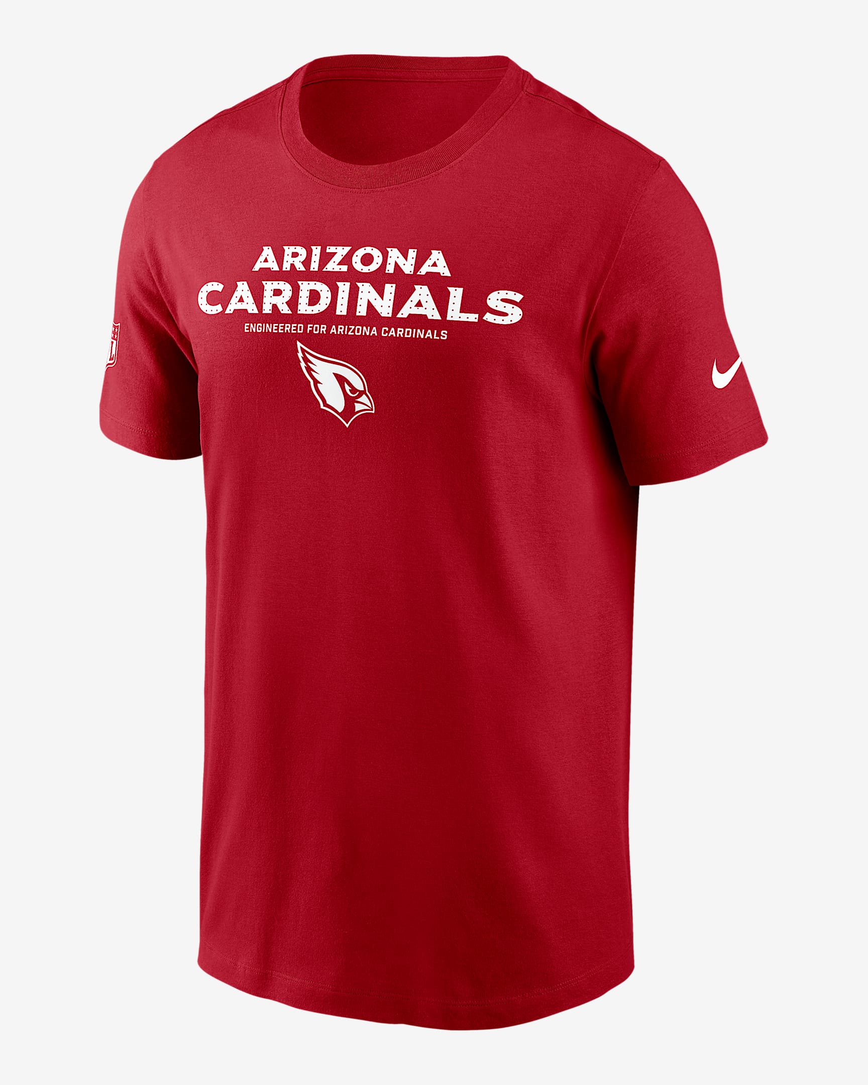 Arizona Cardinals Sideline Team Issue Men's Nike Dri-FIT NFL T-Shirt - Red