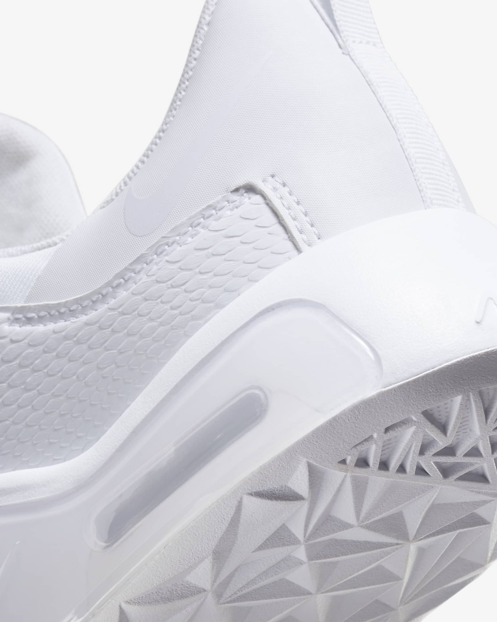 Nike Air Max Bella TR 5 Women's Workout Shoes - White/White