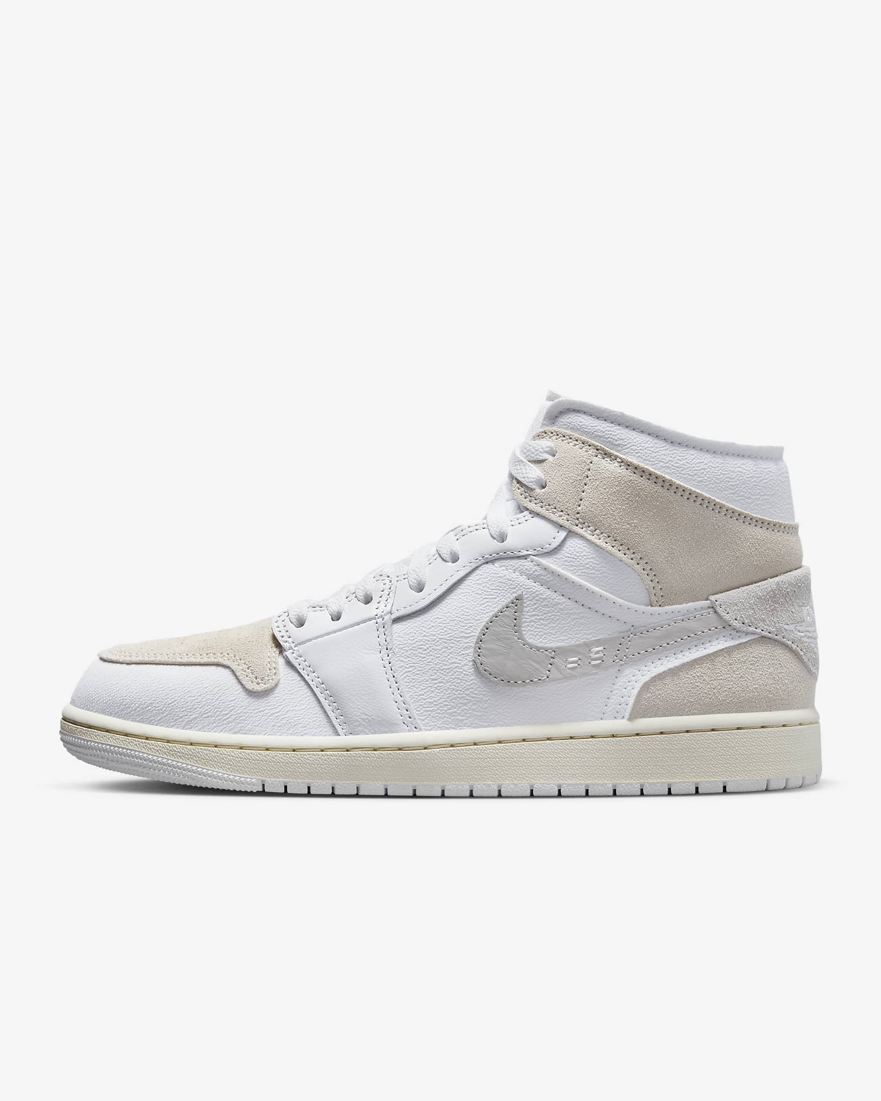 men's air jordan 1 mid se casual shoes