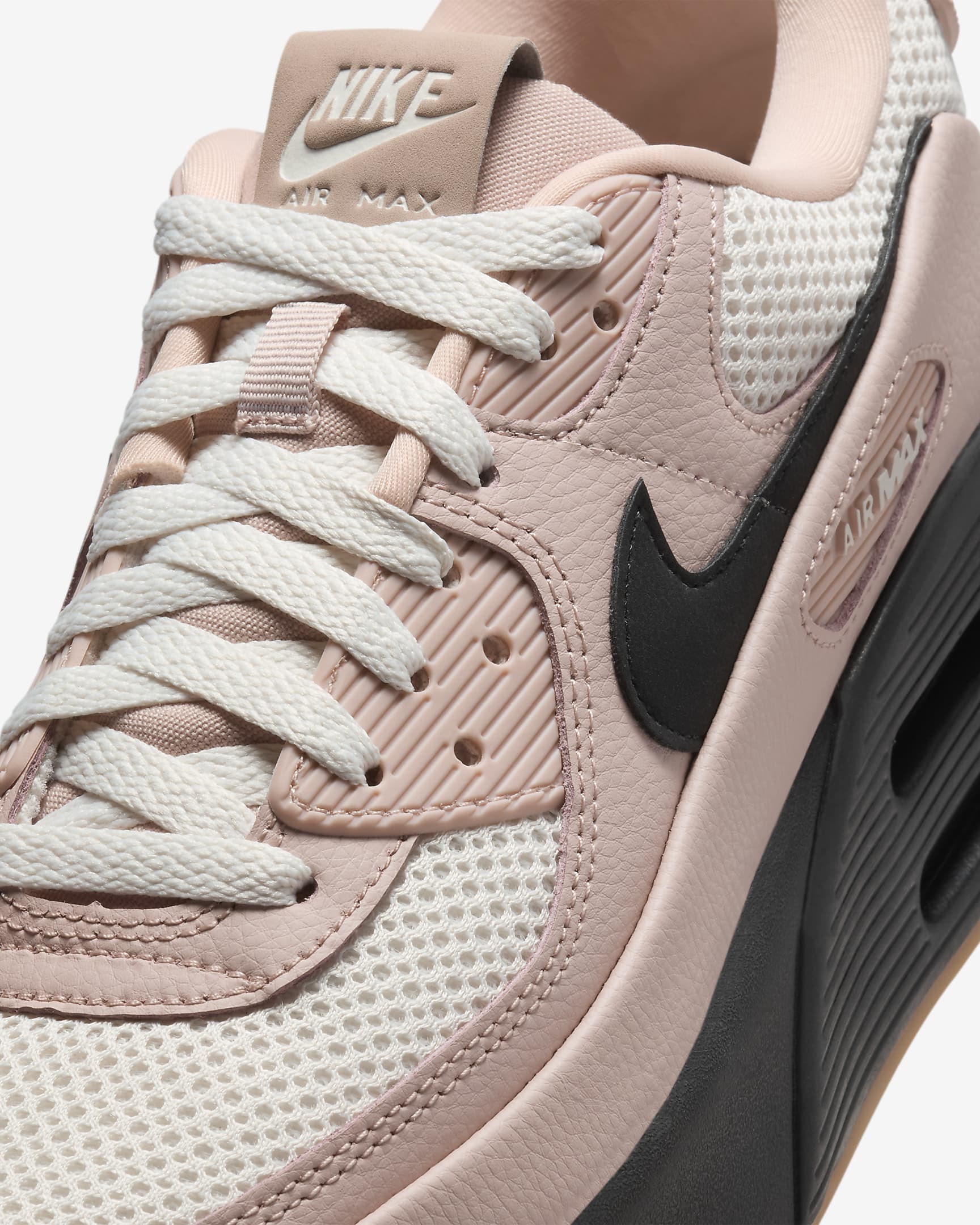 Tenis para mujer Nike Air Max 90 LV8 - Rosa Oxford/Guayaba hielo/Marrón medio goma/Negro