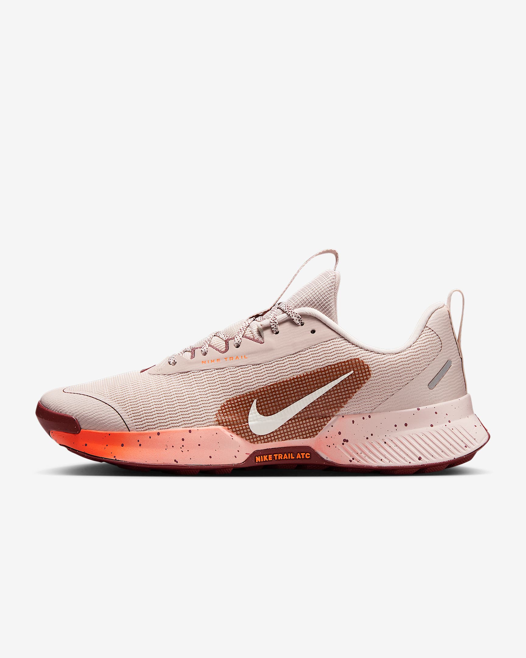 Nike Juniper Trail 3 Men's Trail Running Shoes - Silt Red/Burgundy Crush/Picante Red/Sail