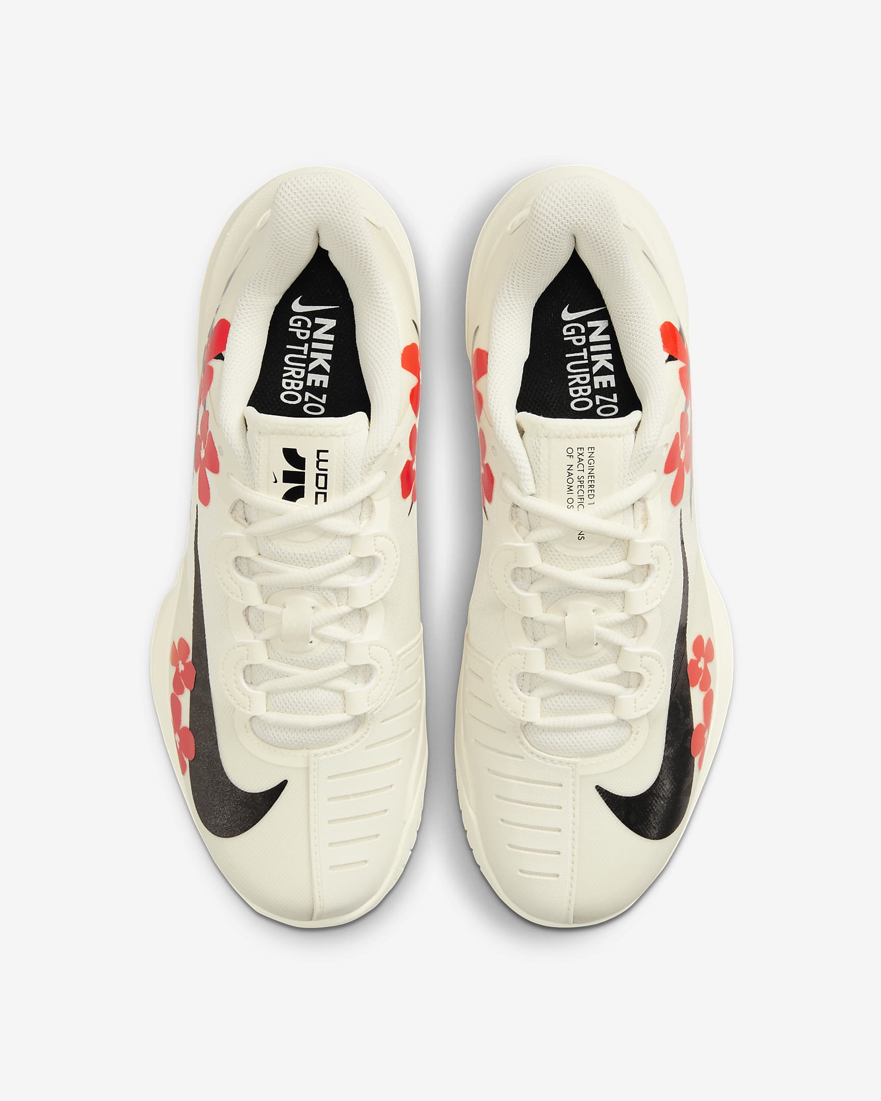 nikecourt air zoom gp turbo men's hard court tennis shoe