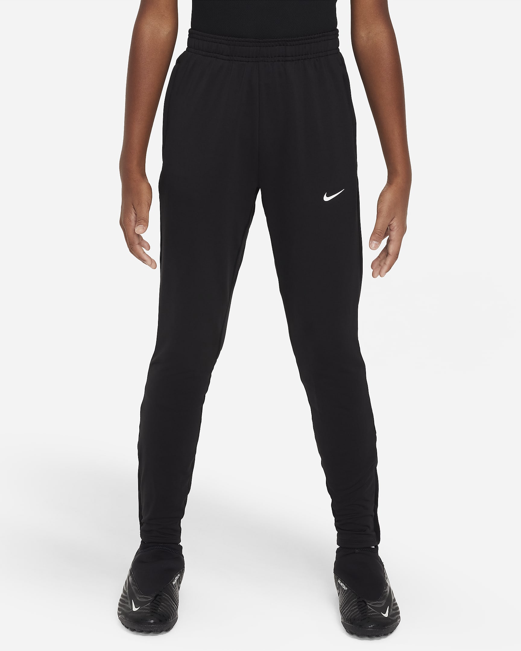 Pantaloni da calcio Nike Dri-FIT Strike – Ragazzi - Nero/Nero/Antracite/Bianco