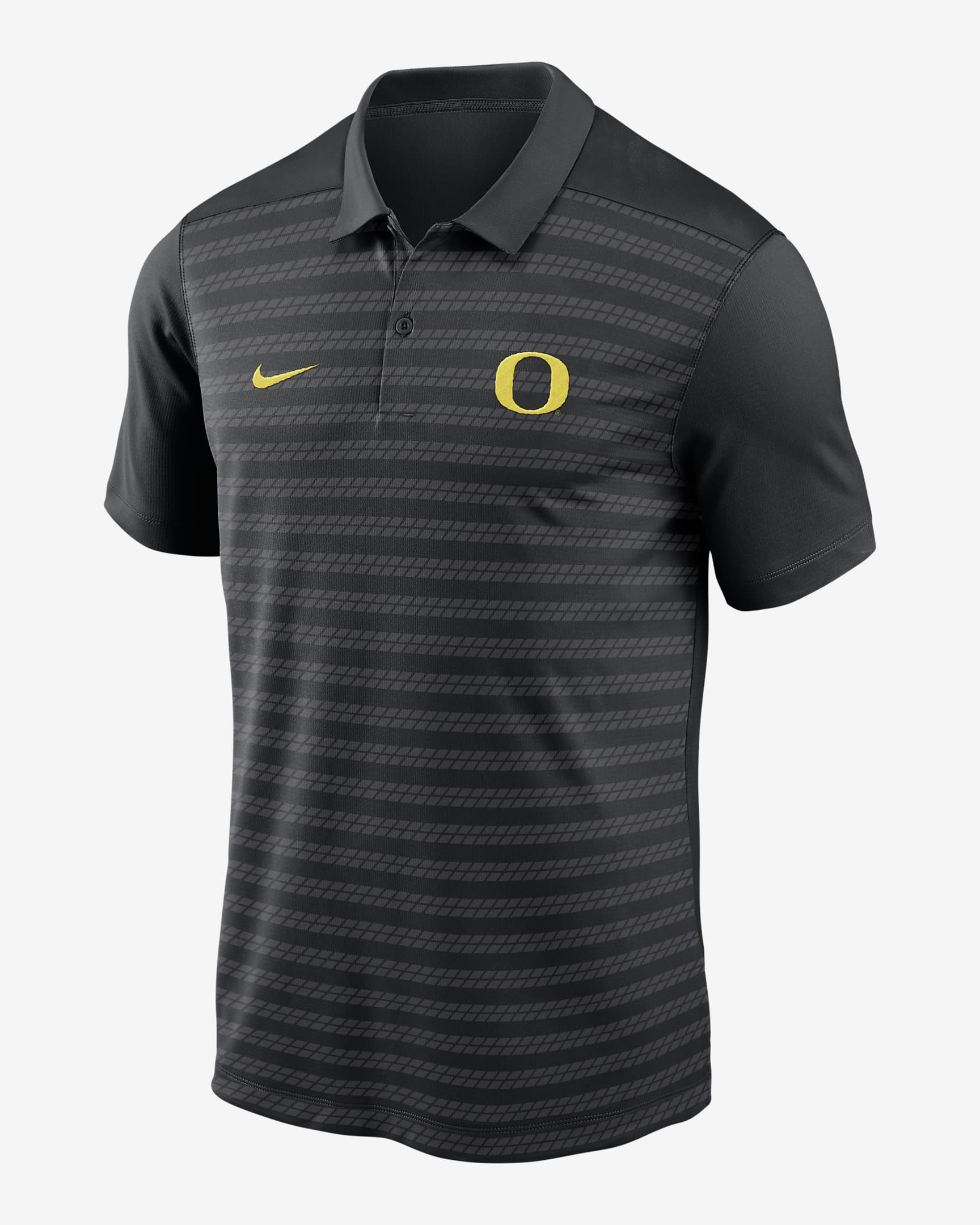 Oregon Ducks Sideline Victory Men's Nike Dri-FIT College Polo - Black