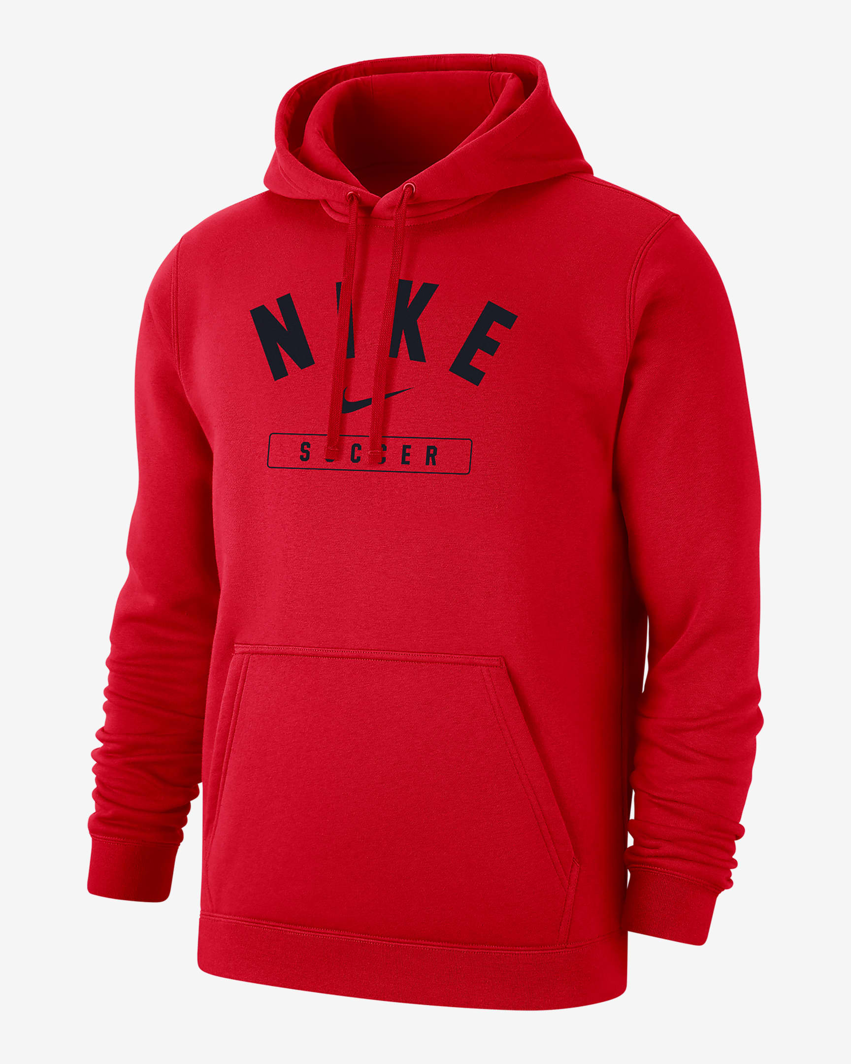 Nike Soccer Men's Pullover Hoodie - University Red