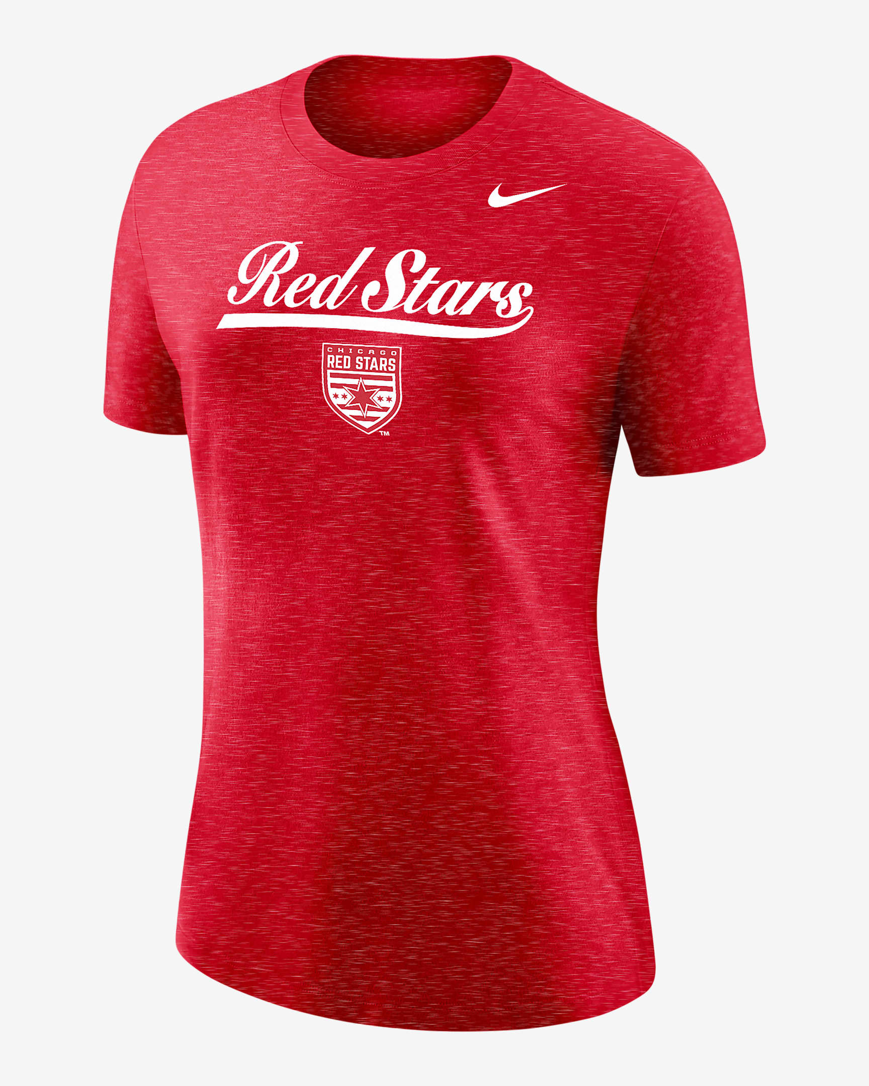 Chicago Red Stars Women's Nike Soccer Varsity T-Shirt - University Red