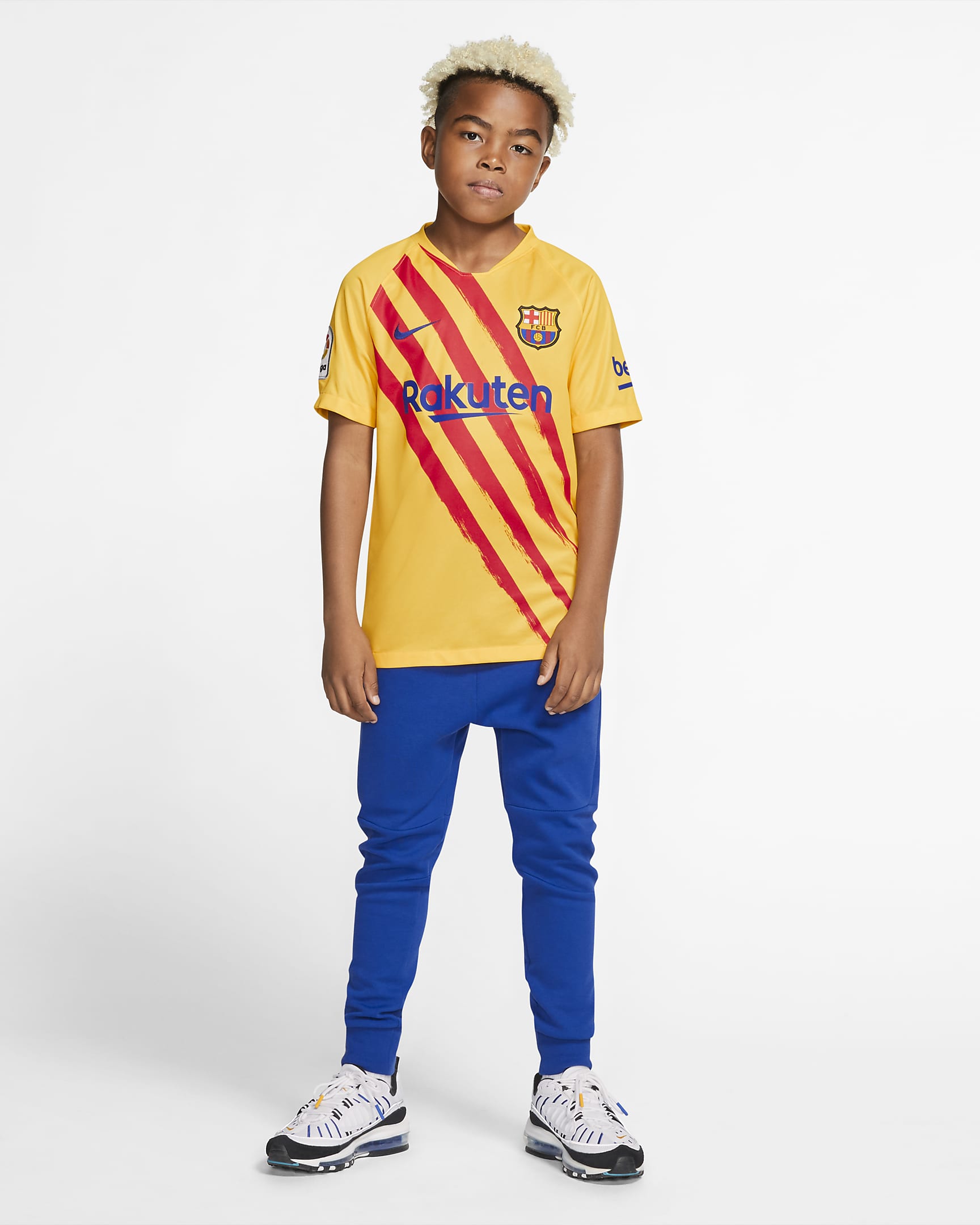 F.C. Barcelona 2023/24 Stadium Fourth Older Kids' Football Shirt. Nike SE