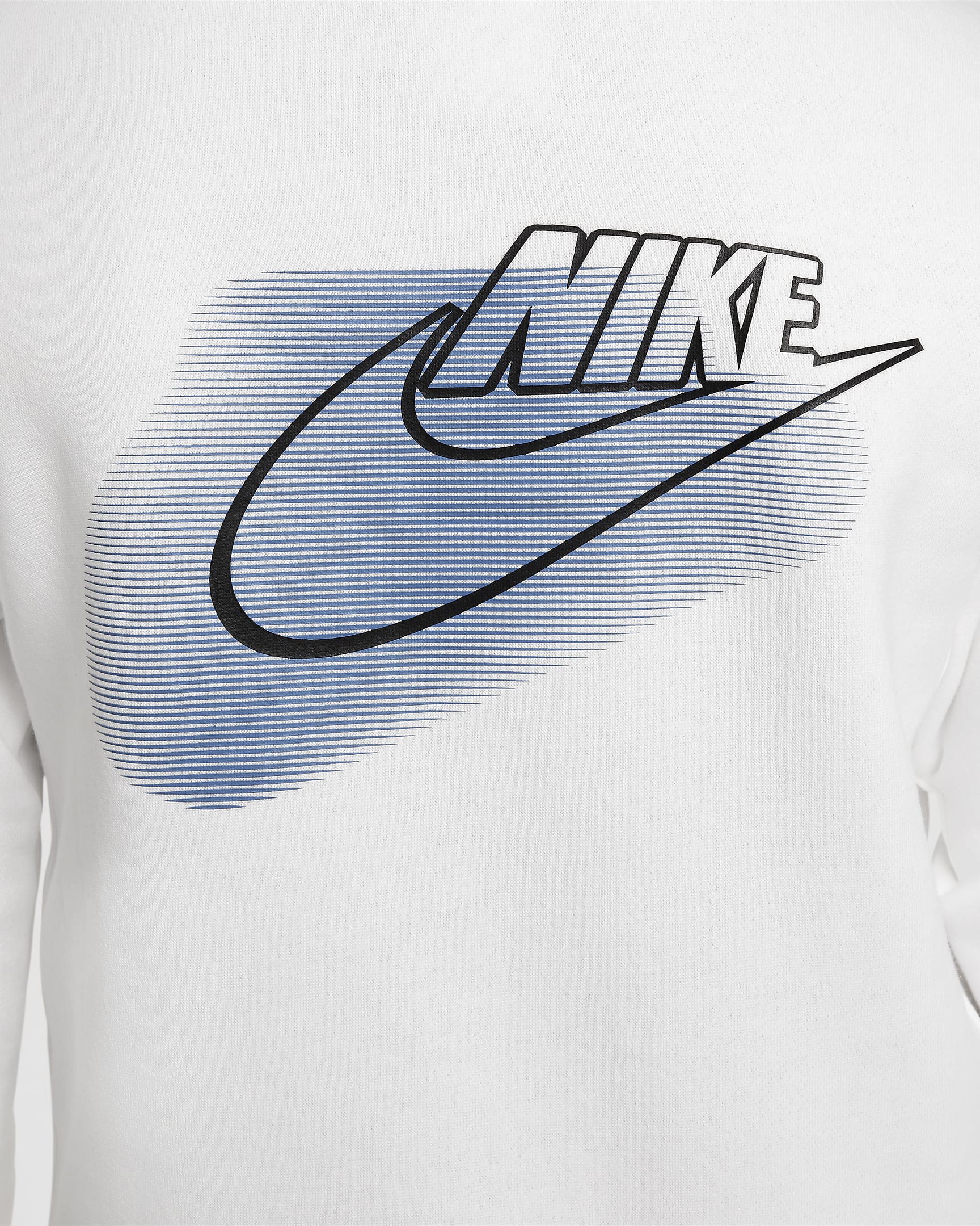 Sweat à capuche en tissu Fleece Nike Sportswear Standard Issue pour garçon plus âgé - Blanc