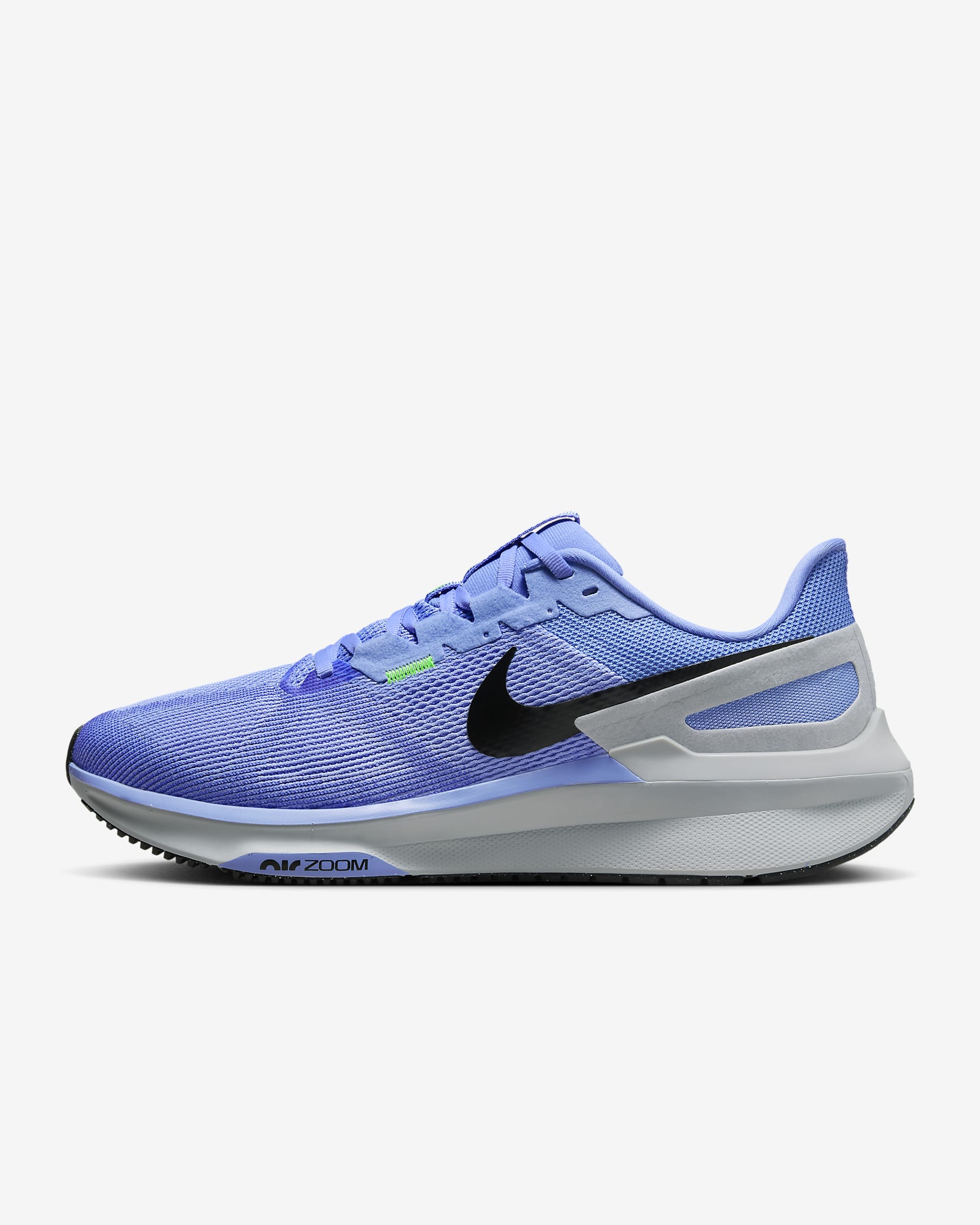 Chaussure de running sur route Nike Structure 25 pour homme - Royal Pulse/Wolf Grey/Volt/Noir