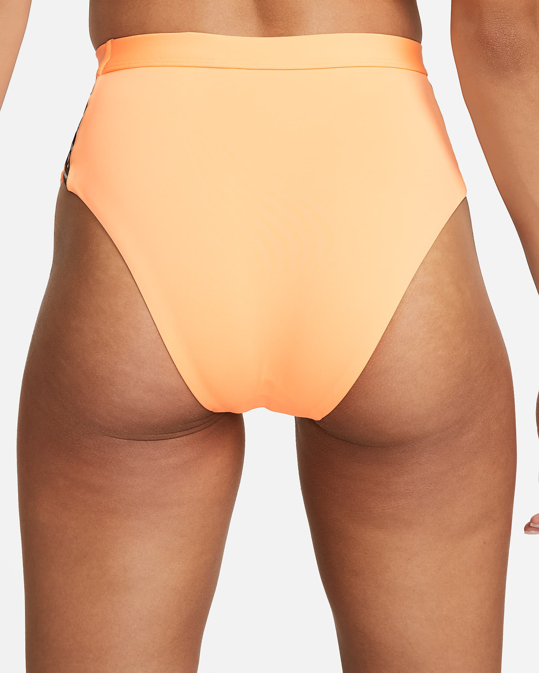 Nike Sneakerkini Women's High Waist Cheeky Bottom - Peach Cream