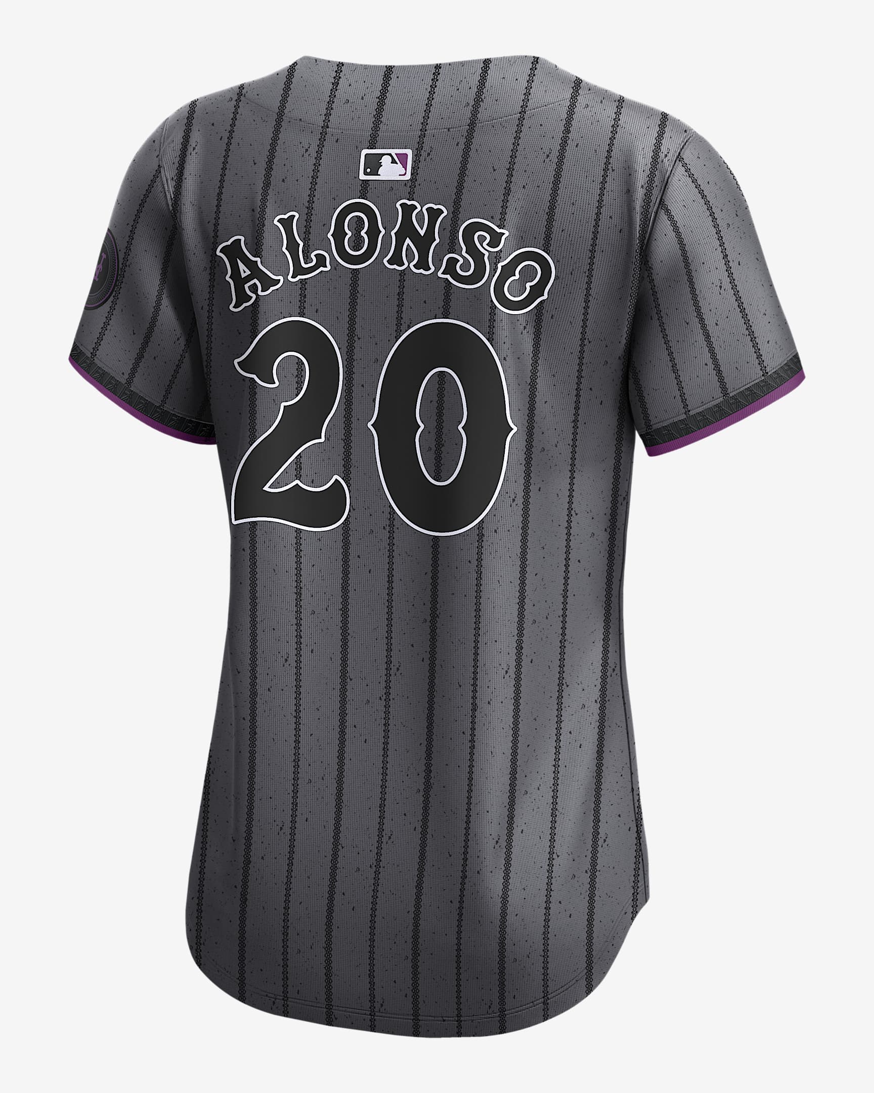 Jersey Nike DriFIT ADV de la MLB Limited para mujer Pete Alonso New York Mets City Connect