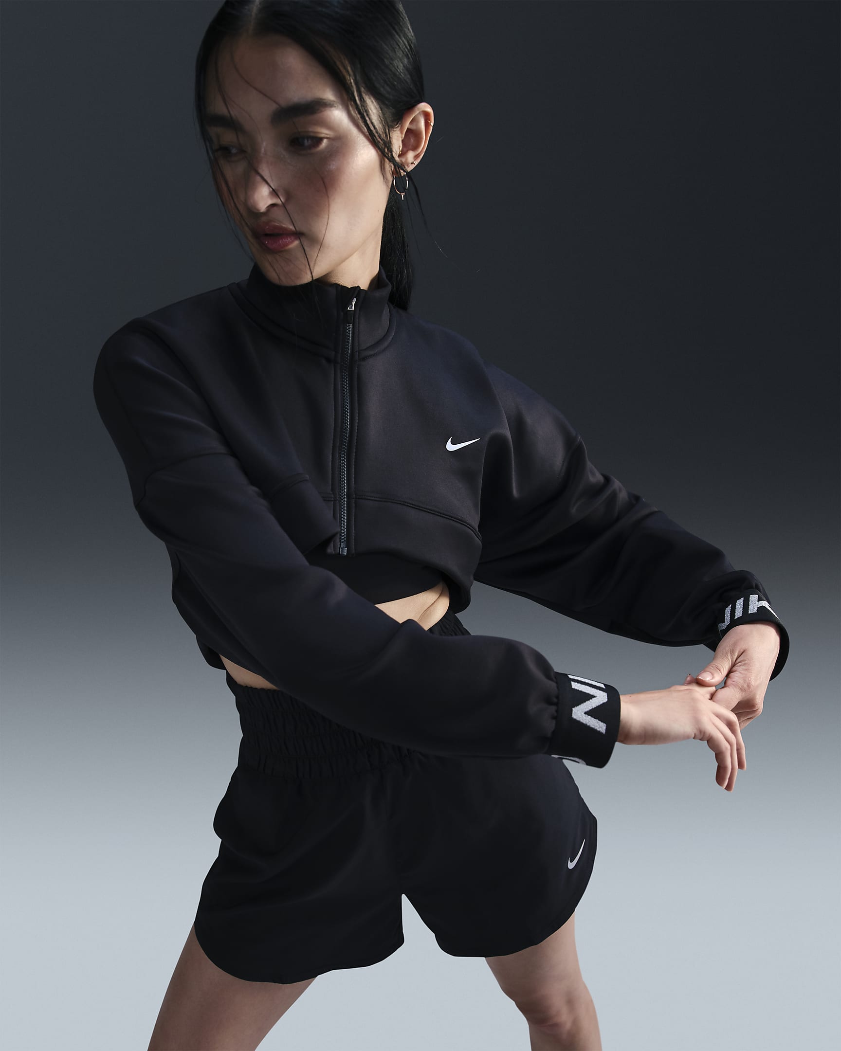nike air fleece top