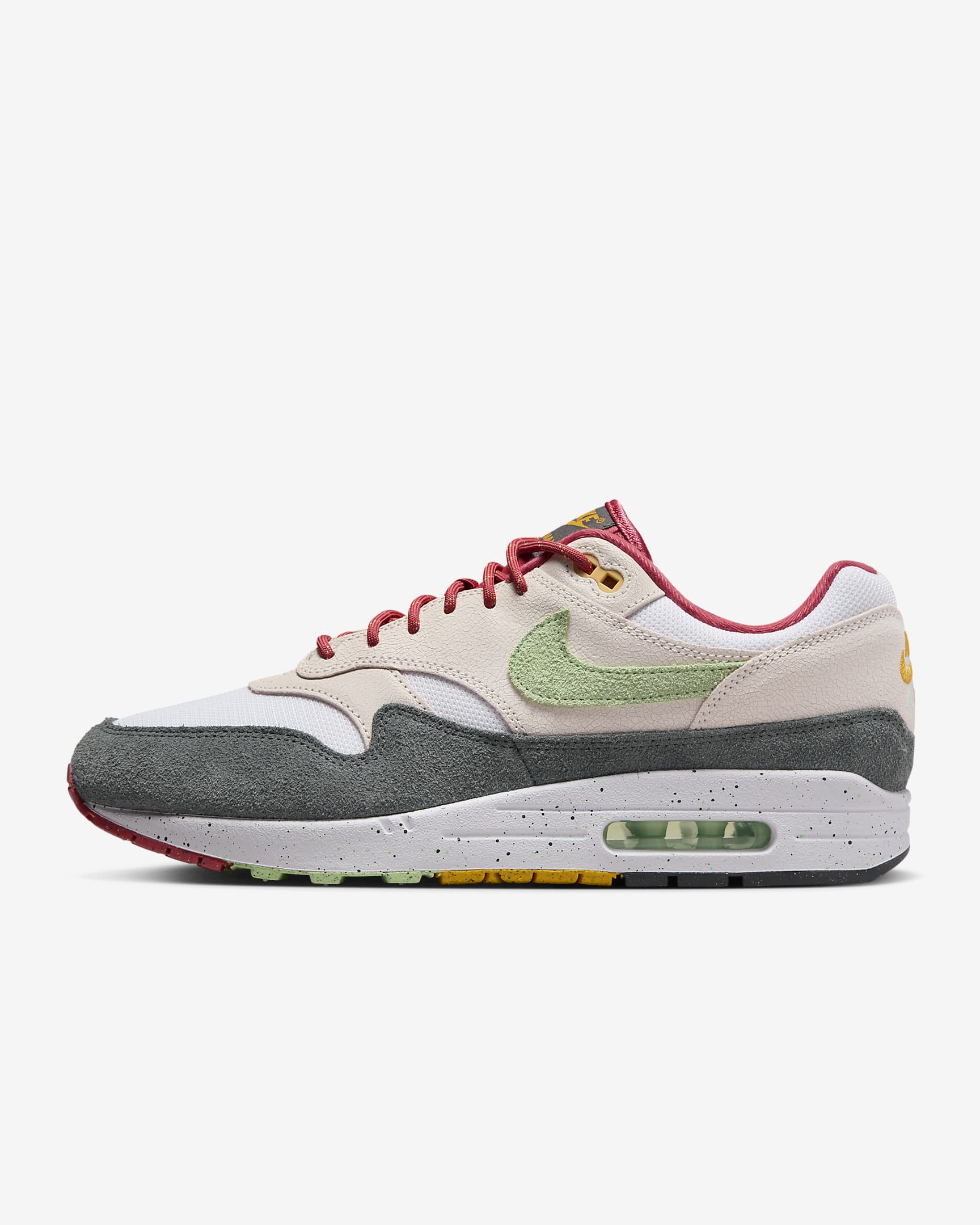 Nike Air Max 1 Men's Shoes - Light Soft Pink/Anthracite/Adobe/Vapor Green