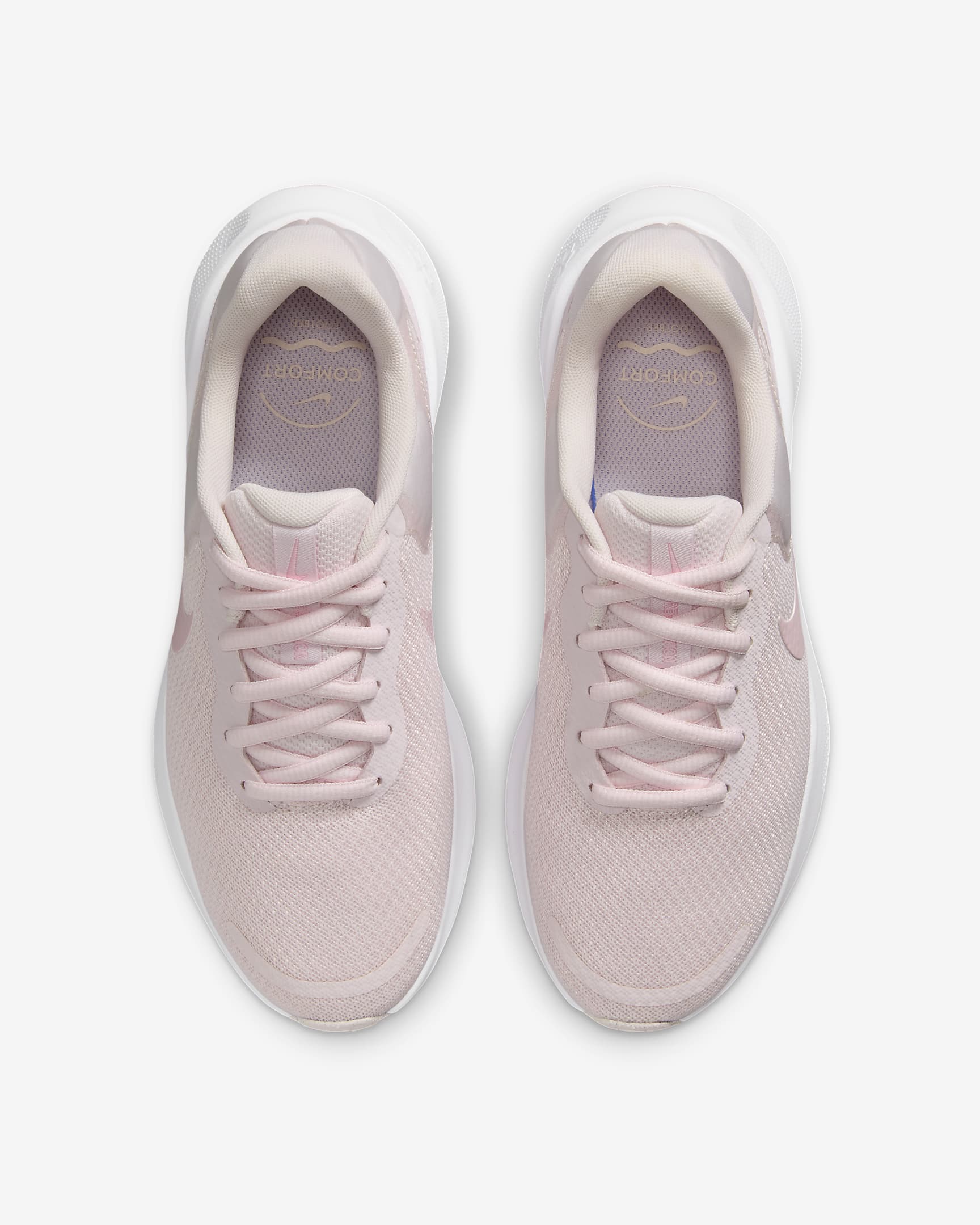 Nike Revolution 7 Damen-Straßenlaufschuh - Pearl Pink/Weiß/Pink Foam